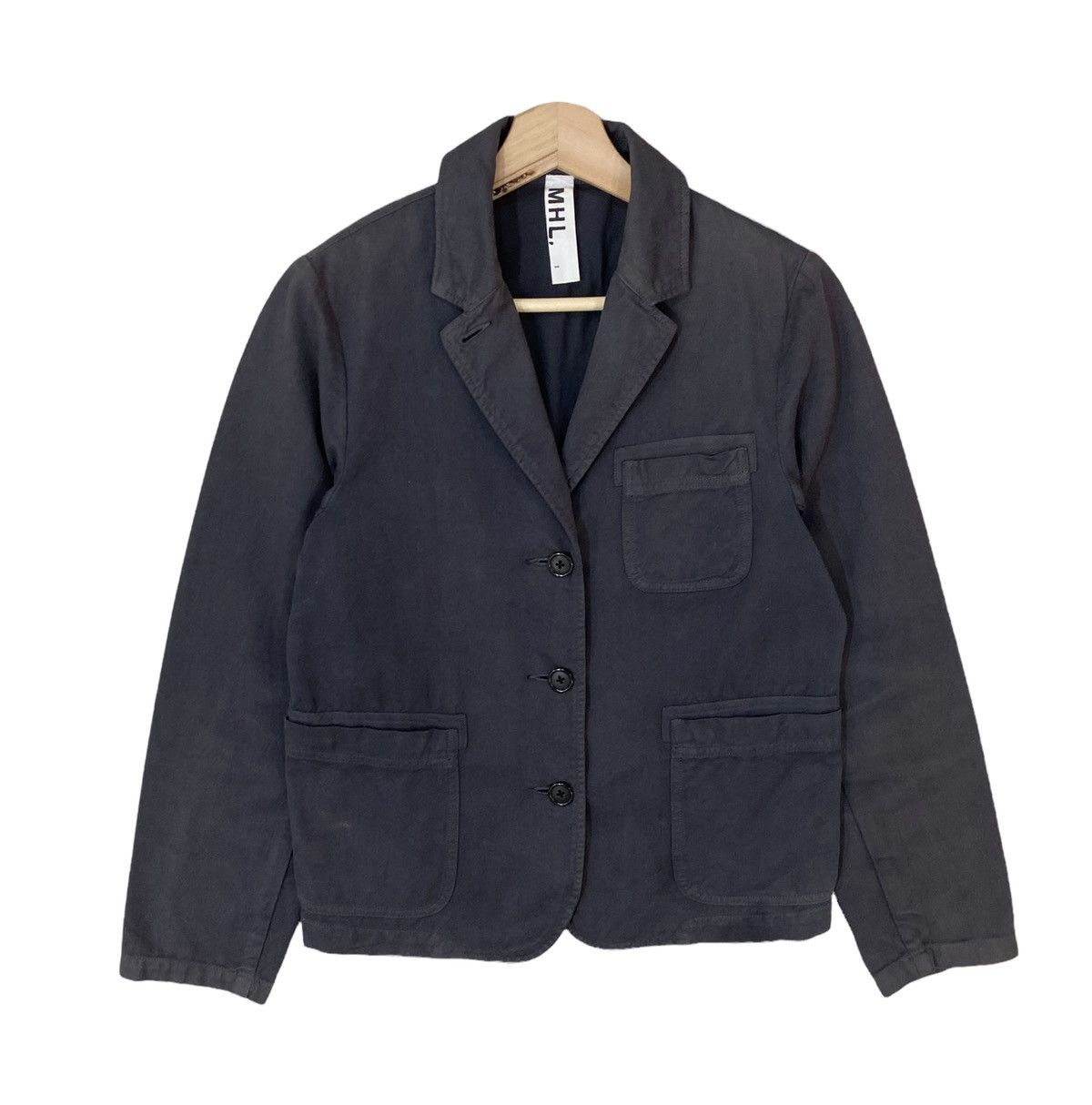 Margaret Howell ⭐️ MARGARET HOWELL MHL BUTTON COAT JACKET Size US XS / EU 42 / 0 - 2 Thumbnail