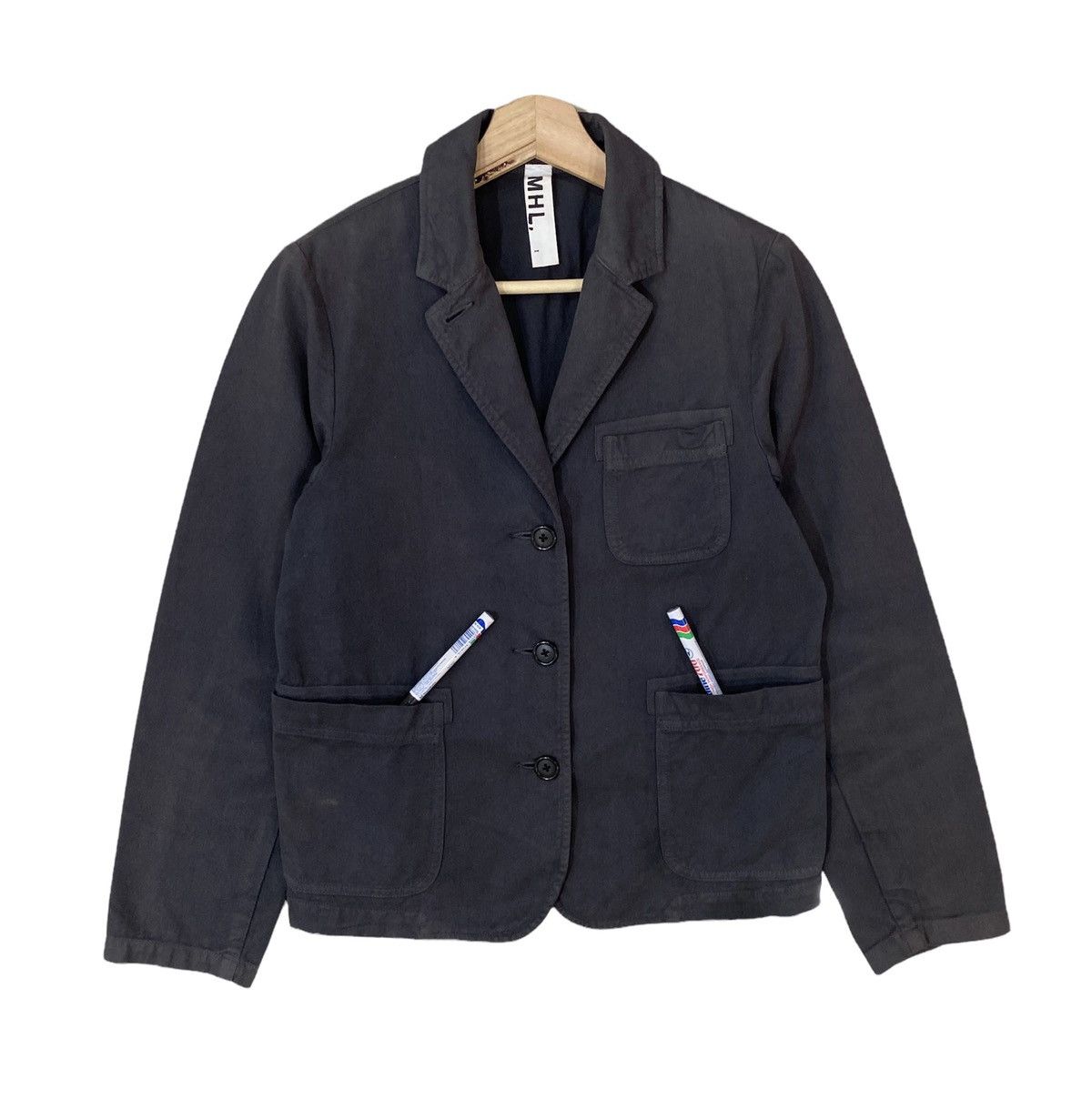 Margaret Howell ⭐️ MARGARET HOWELL MHL BUTTON COAT JACKET Size US XS / EU 42 / 0 - 1 Thumbnail