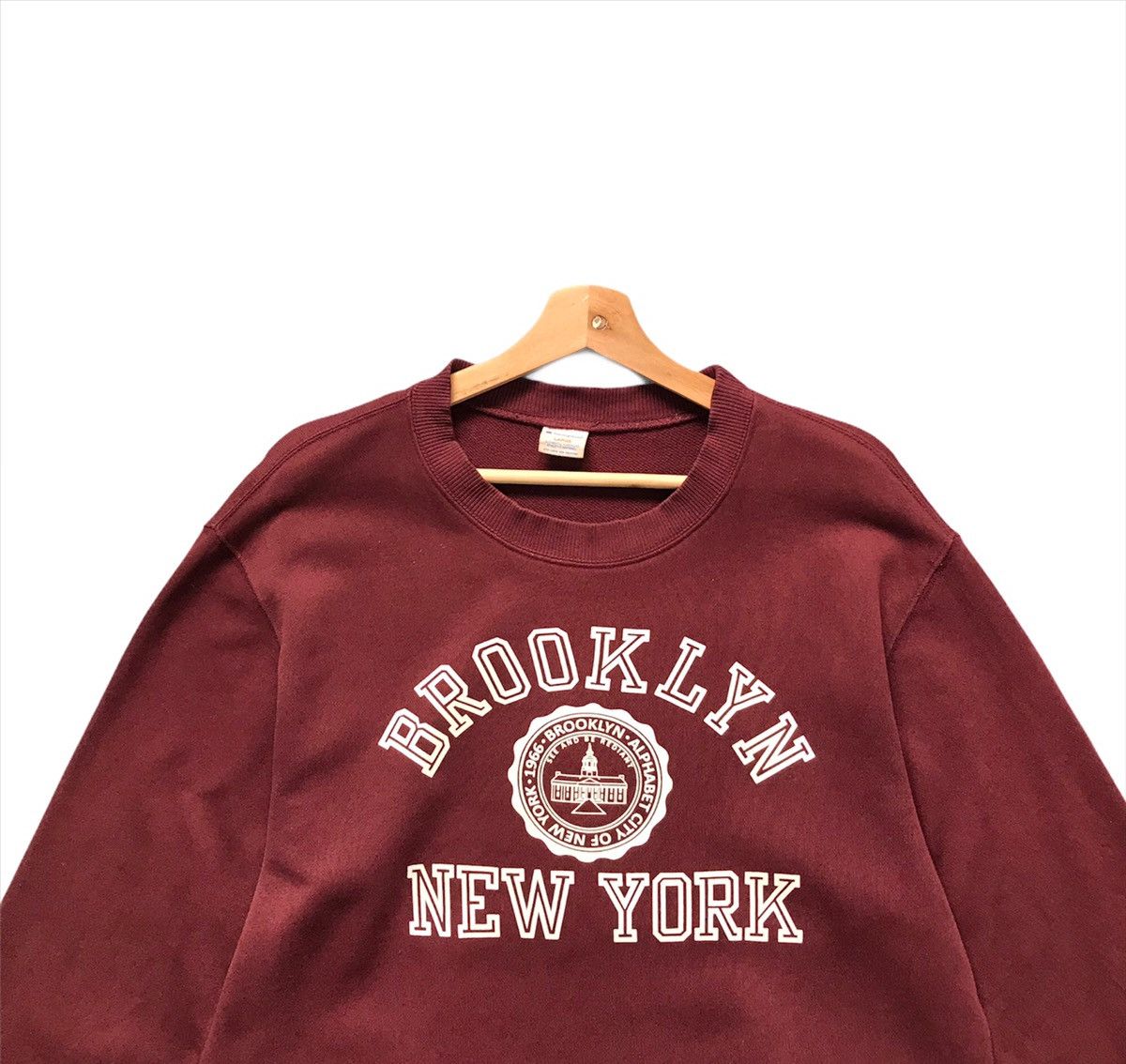 Champion × Vintage Vintage Champion Brooklyn New York Crewneck Sweatshirt Sz M Size US M / EU 48-50 / 2 - 4 Thumbnail