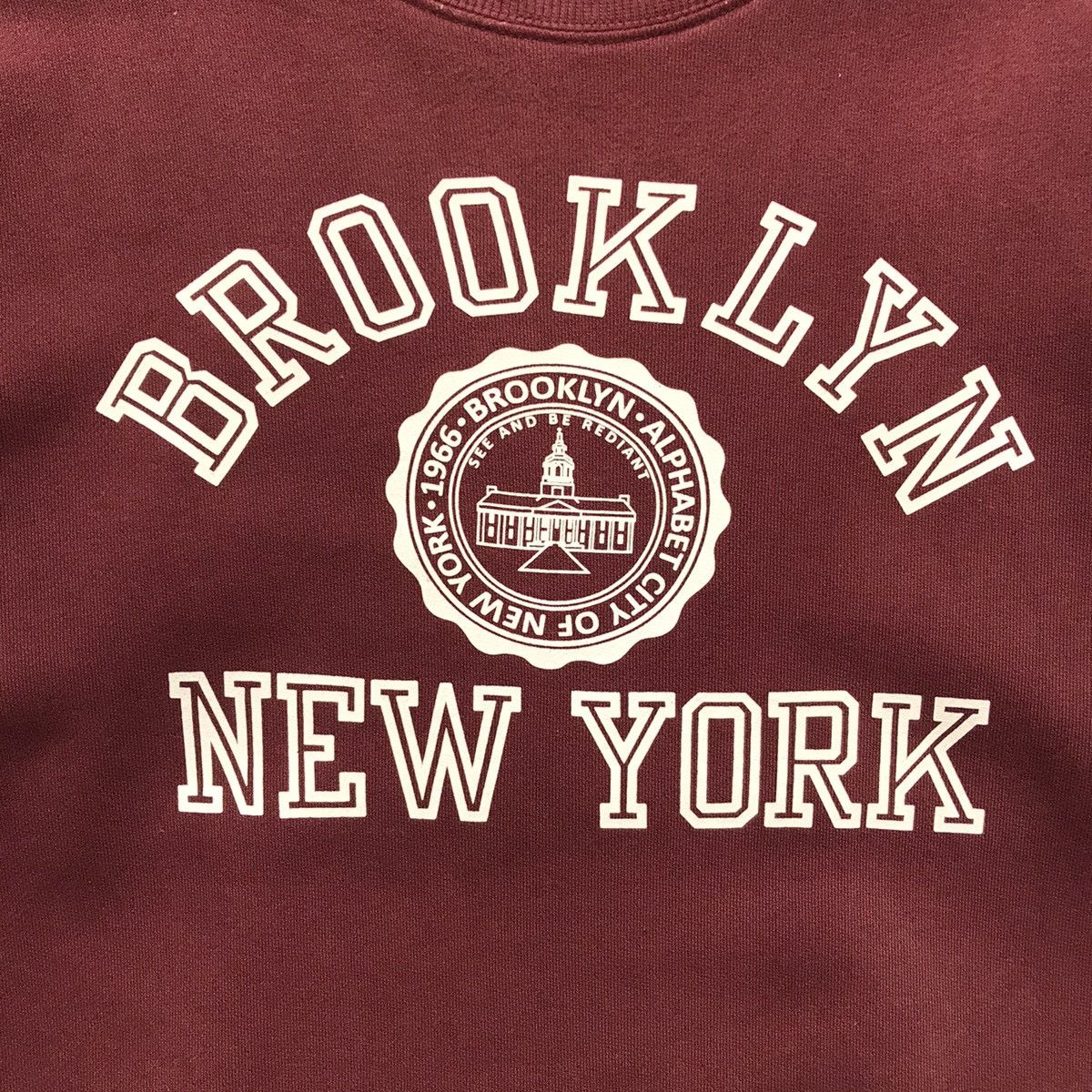 Champion × Vintage Vintage Champion Brooklyn New York Crewneck Sweatshirt Sz M Size US M / EU 48-50 / 2 - 5 Thumbnail