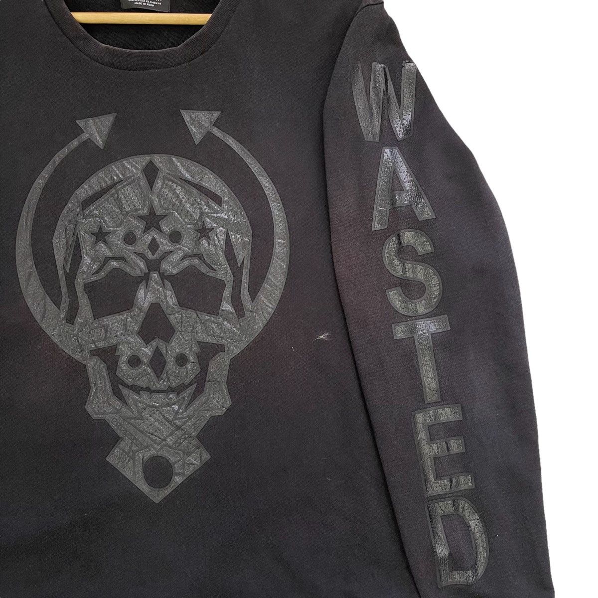 Japanese Brand × Zara Zara Skulls Crewneck Sweatshirt Size M Size US M / EU 48-50 / 2 - 3 Thumbnail