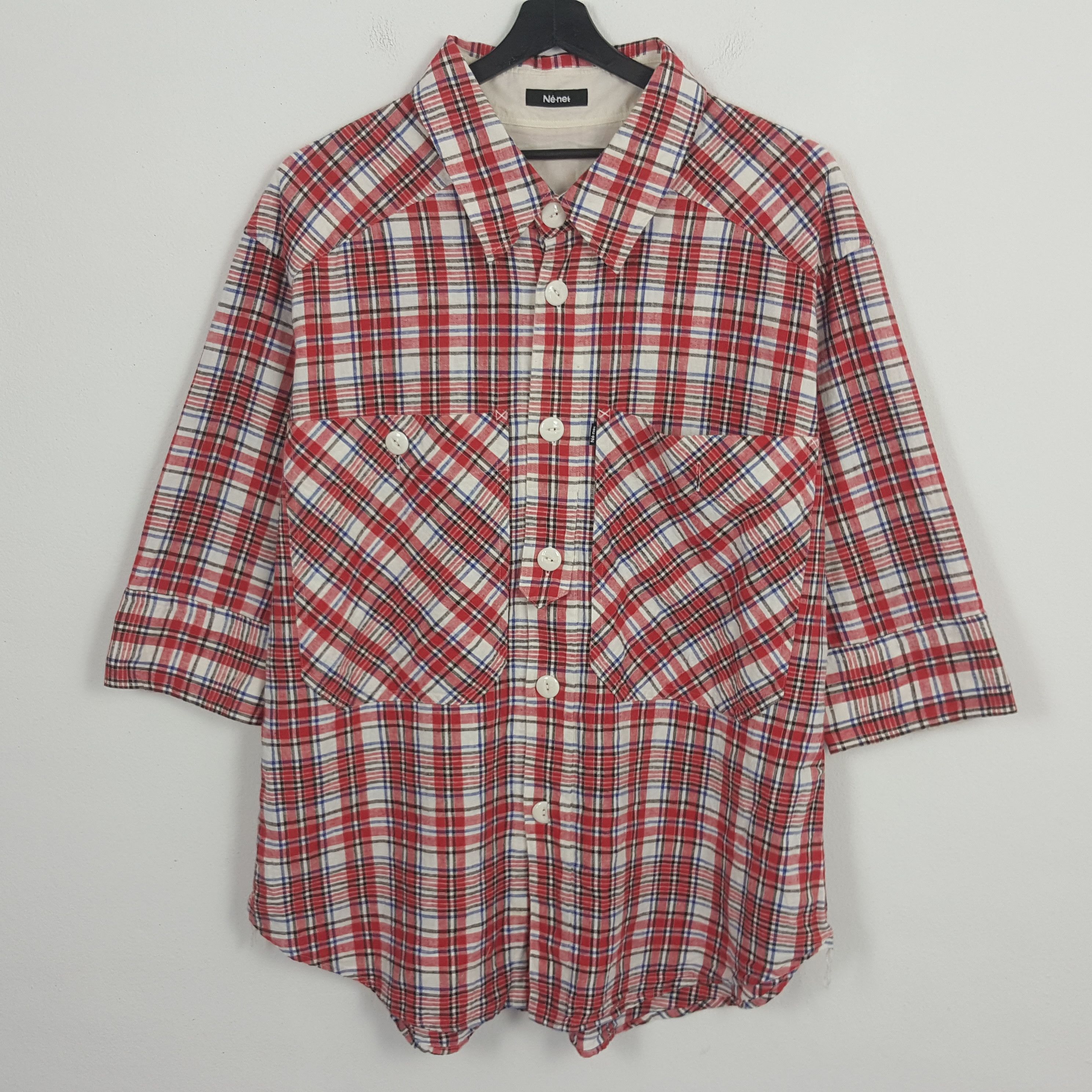 Issey Miyake × Ne-Net × Vintage Ne-Net issey miyake japanese brand Shirt Jacket Size US XL / EU 56 / 4 - 1 Thumbnail