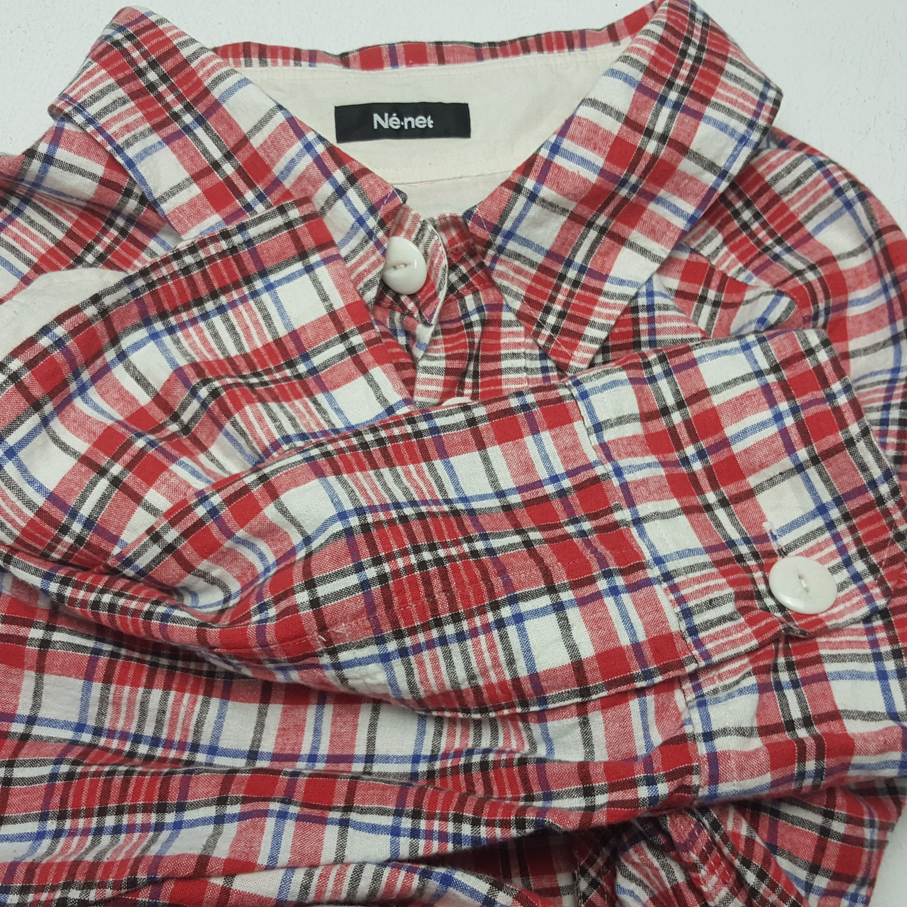 Issey Miyake × Ne-Net × Vintage Ne-Net issey miyake japanese brand Shirt Jacket Size US XL / EU 56 / 4 - 5 Thumbnail
