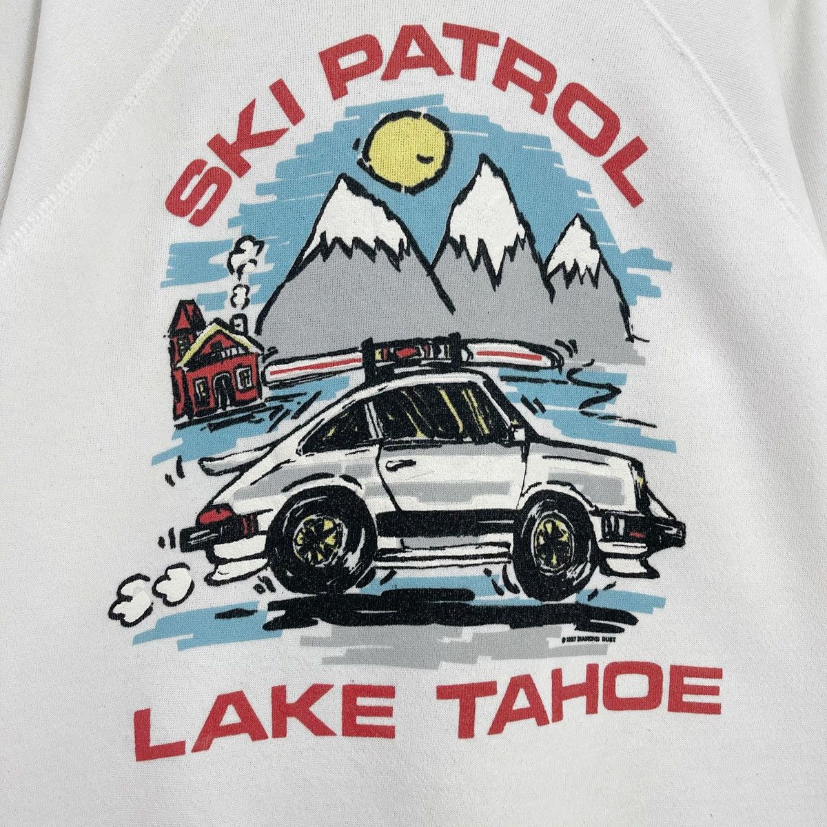 Vintage Vintage 90s Ski Patrol Lake Tahoe Sweatshirt Size S Size US S / EU 44-46 / 1 - 5 Thumbnail