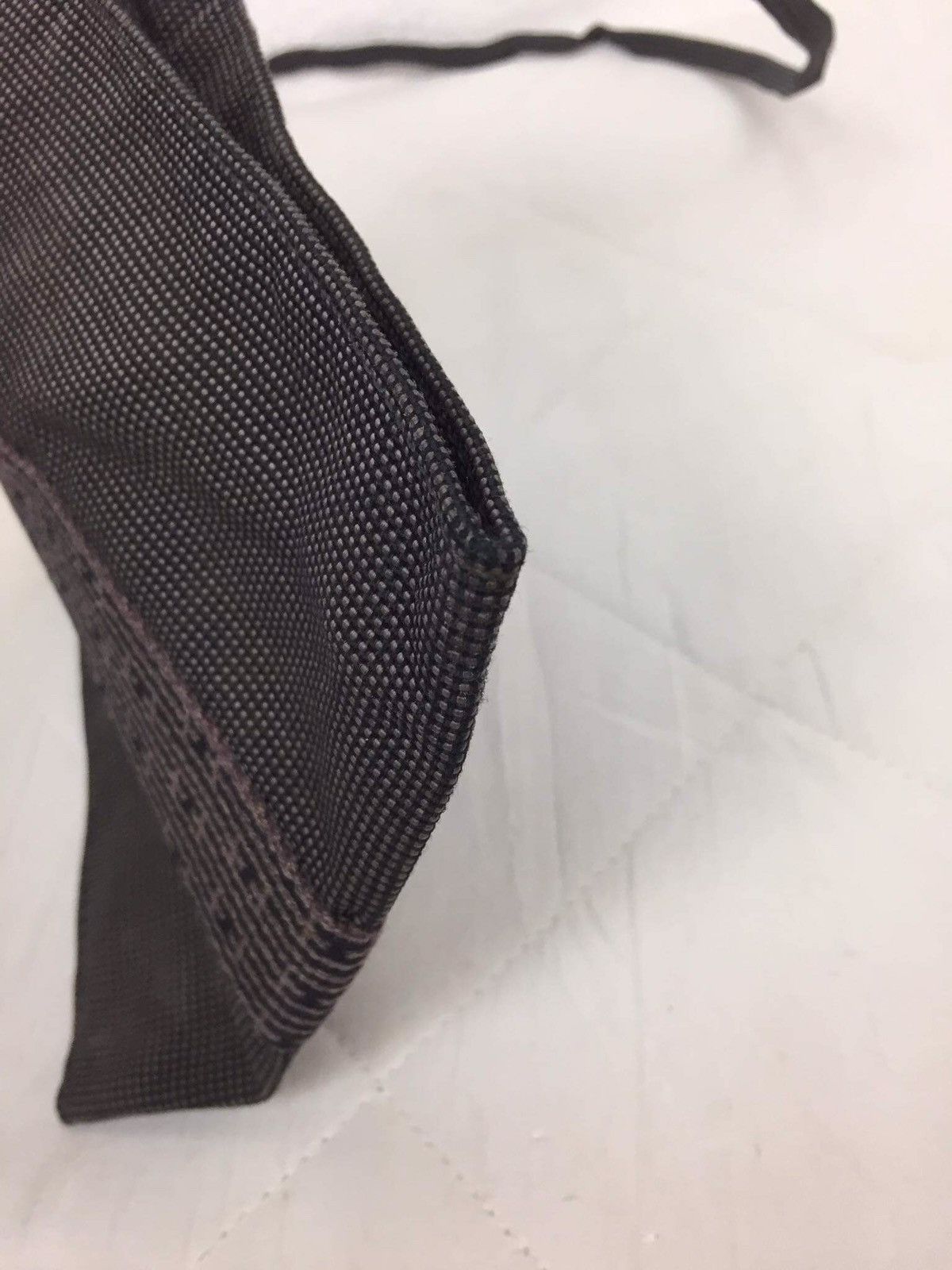 Hermes Hermes Herline Black Canvas Crossbody Pouch Pochette Size ONE SIZE - 6 Thumbnail