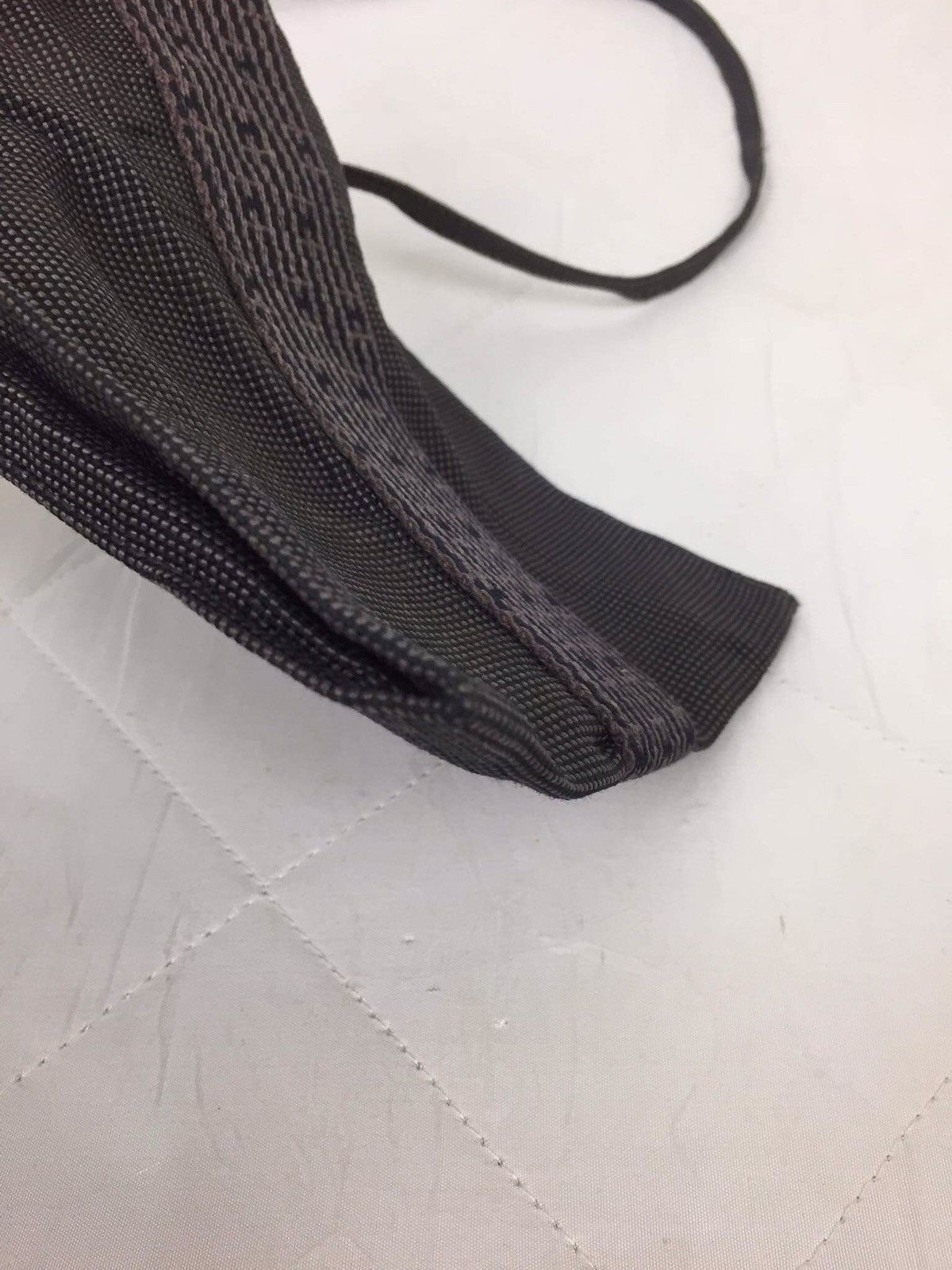 Hermes Hermes Herline Black Canvas Crossbody Pouch Pochette Size ONE SIZE - 7 Thumbnail