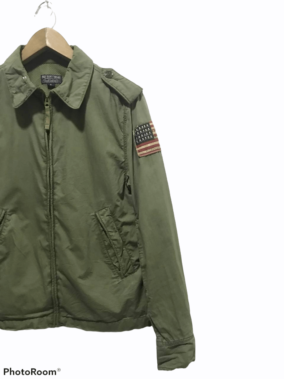 Polo Ralph Lauren Vintage Polo Ralph Lauren USA Flag Military Jacket Size US S / EU 44-46 / 1 - 3 Thumbnail