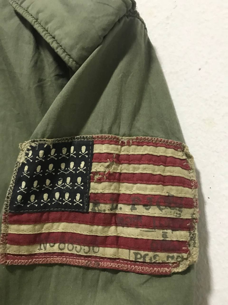 Polo Ralph Lauren Vintage Polo Ralph Lauren USA Flag Military Jacket Size US S / EU 44-46 / 1 - 4 Thumbnail