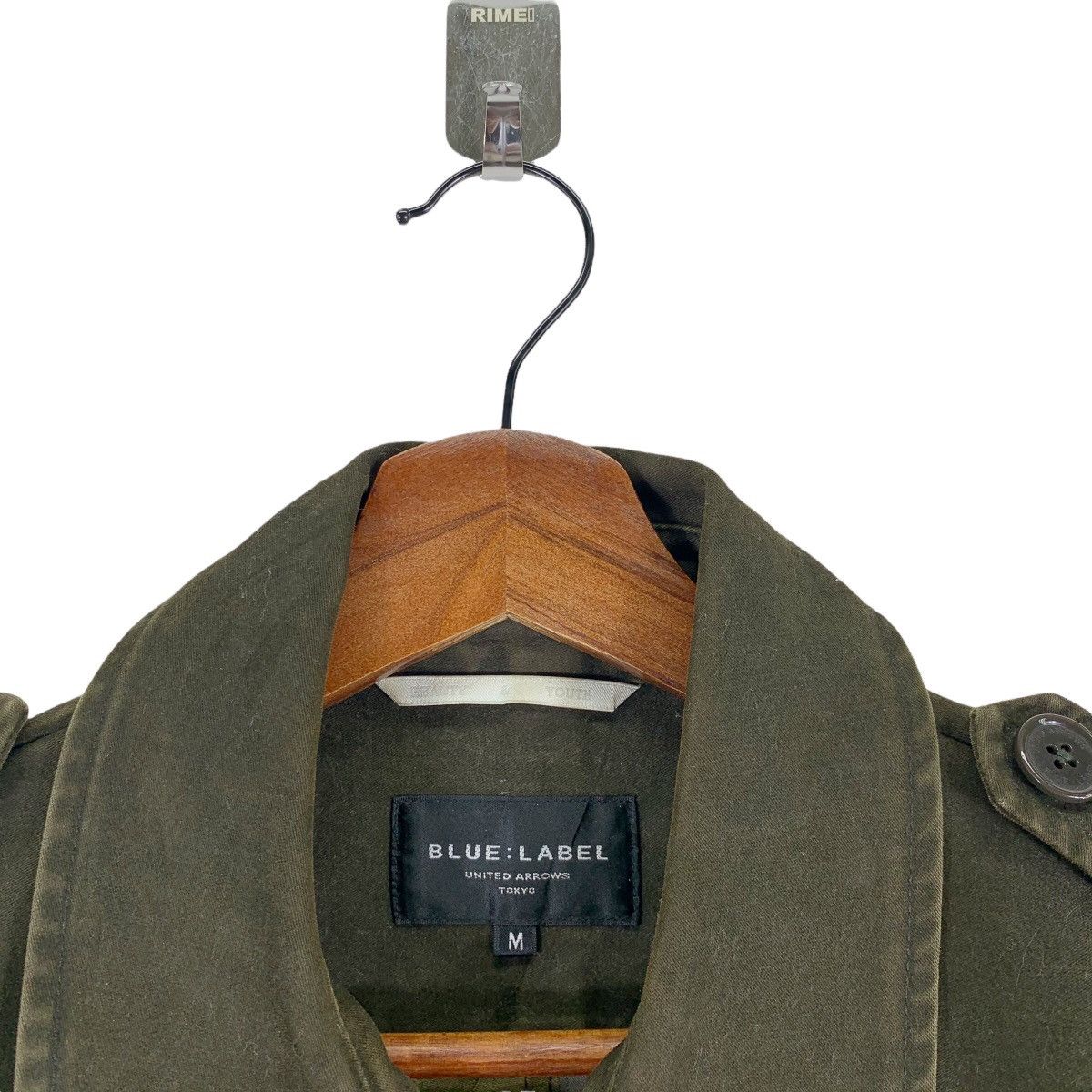 If Six Was Nine × Japanese Brand × United Arrows Japanese Brand Unite Arrows Blue Label Double Collar Jacket Size US M / EU 48-50 / 2 - 3 Thumbnail