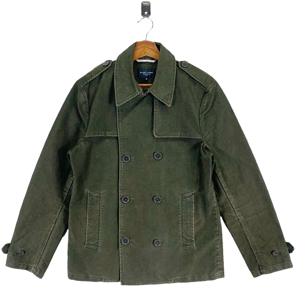 If Six Was Nine × Japanese Brand × United Arrows Japanese Brand Unite Arrows Blue Label Double Collar Jacket Size US M / EU 48-50 / 2 - 1 Thumbnail