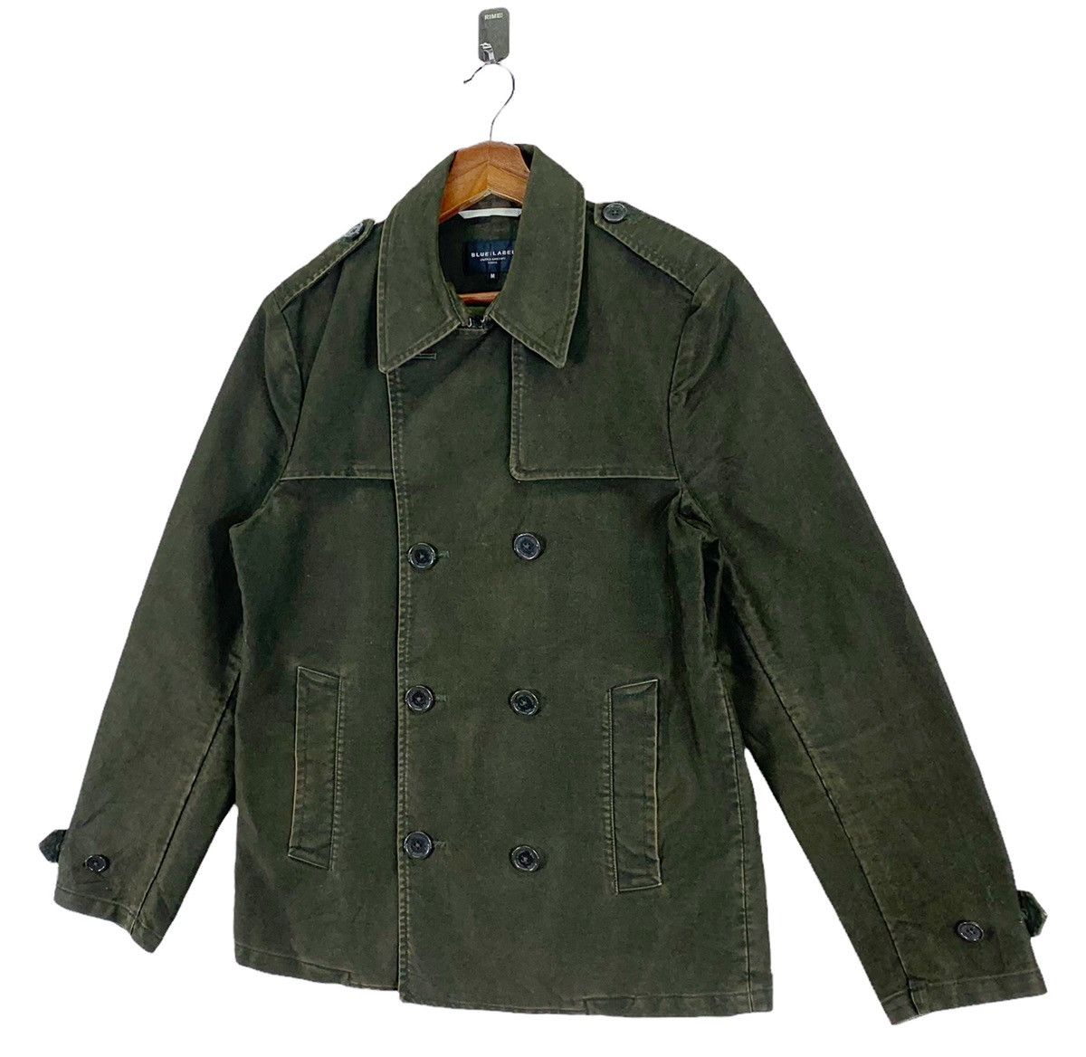 If Six Was Nine × Japanese Brand × United Arrows Japanese Brand Unite Arrows Blue Label Double Collar Jacket Size US M / EU 48-50 / 2 - 2 Thumbnail