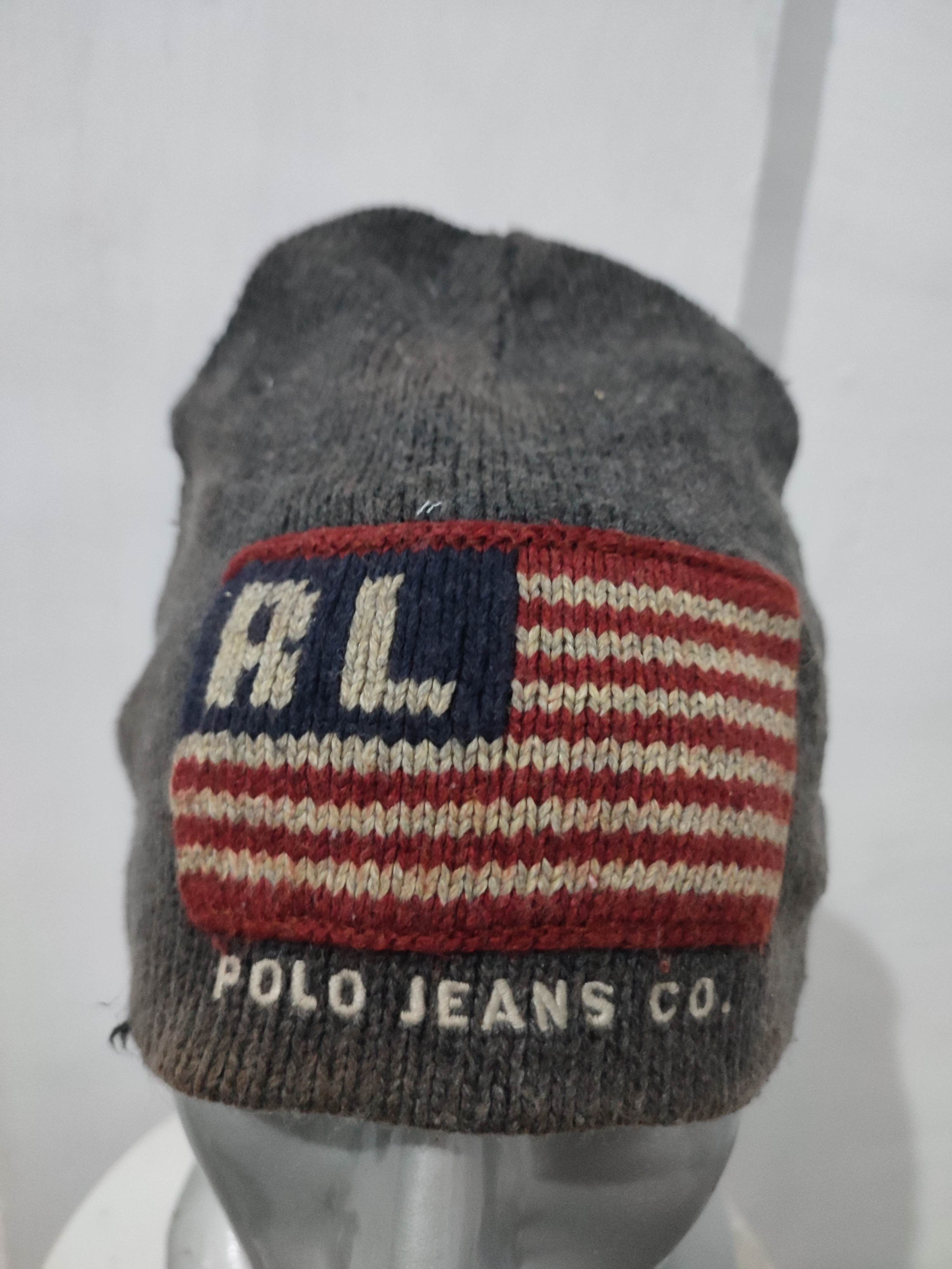 Polo Ralph Lauren 🔥Polo Ralph Lauren Big Flag Logo Beanie Hats Size ONE SIZE - 4 Thumbnail