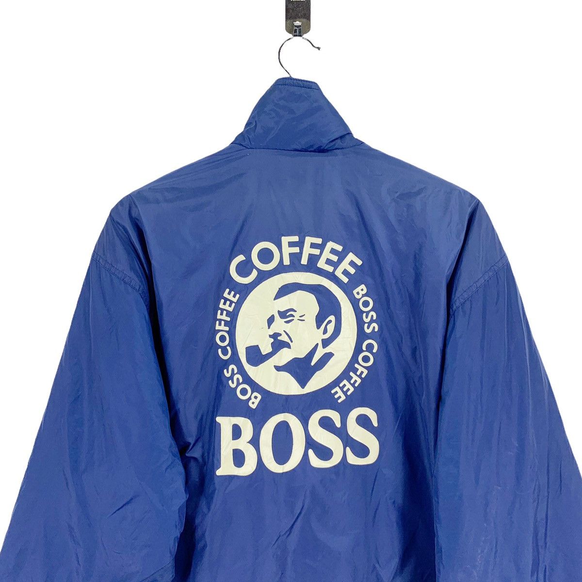 Vintage Vintage Suntory Boss Coffee Bomber Blue Jacket Size US M / EU 48-50 / 2 - 10 Thumbnail
