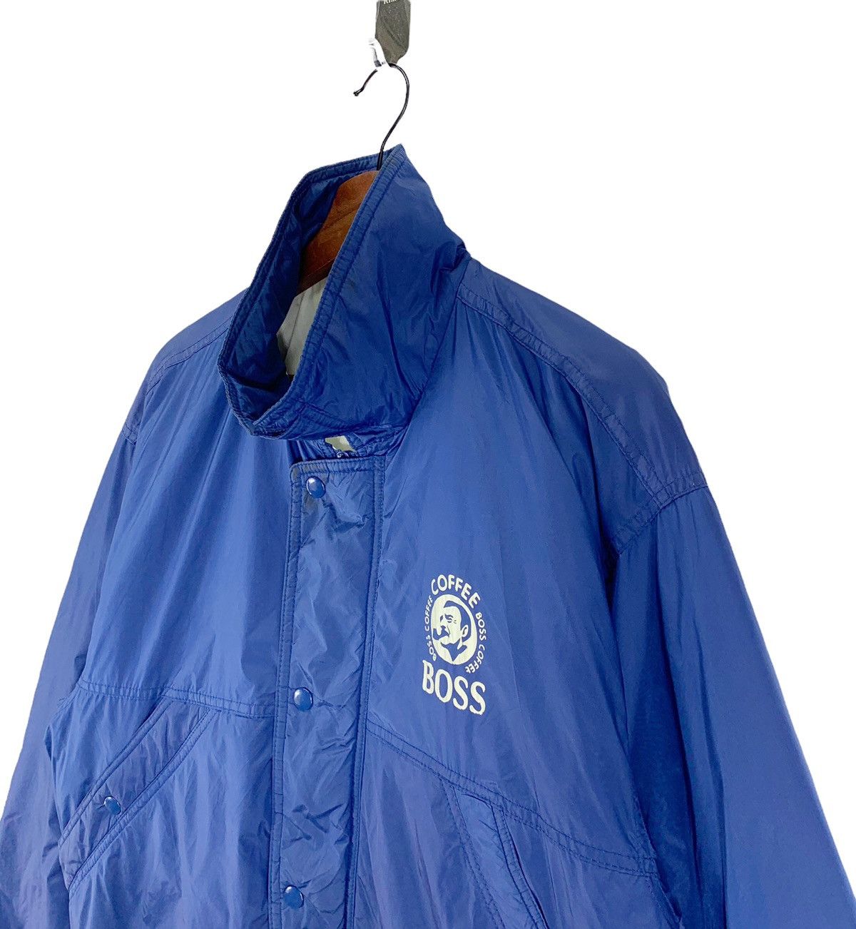 Vintage Vintage Suntory Boss Coffee Bomber Blue Jacket Size US M / EU 48-50 / 2 - 3 Thumbnail