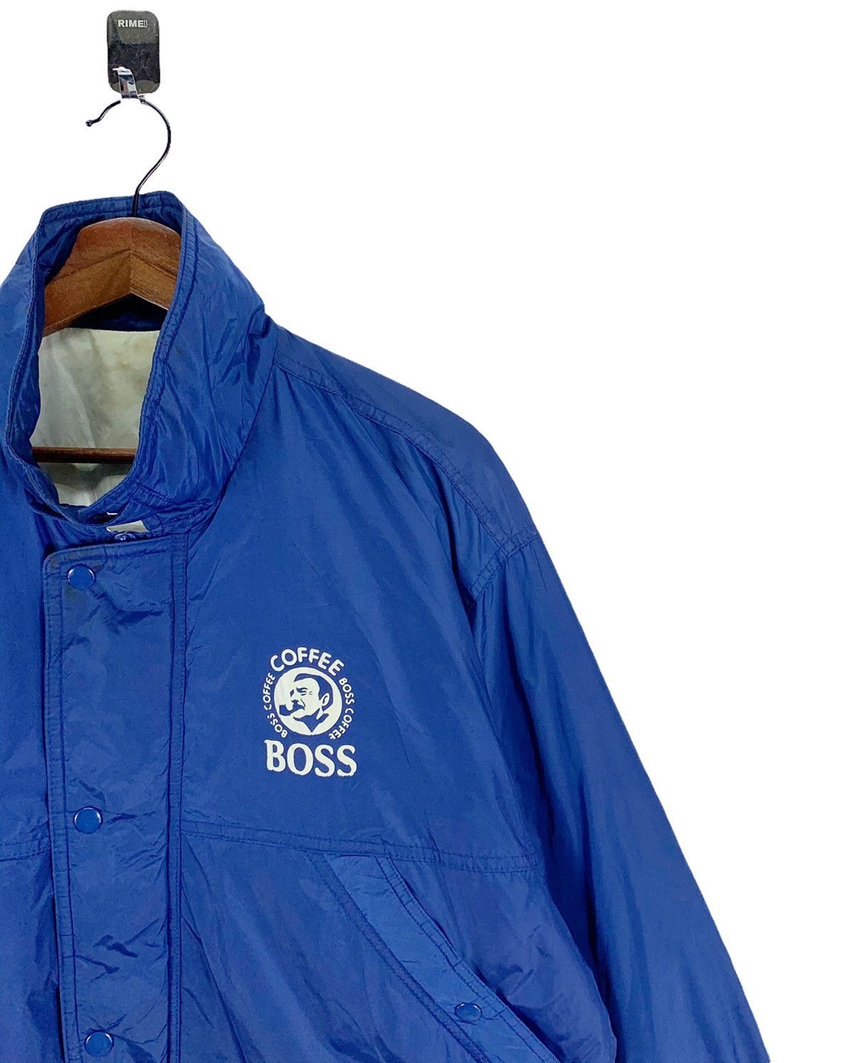 Vintage Vintage Suntory Boss Coffee Bomber Blue Jacket Size US M / EU 48-50 / 2 - 4 Thumbnail