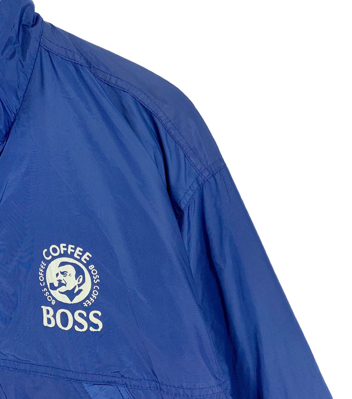 Vintage Vintage Suntory Boss Coffee Bomber Blue Jacket Size US M / EU 48-50 / 2 - 5 Thumbnail
