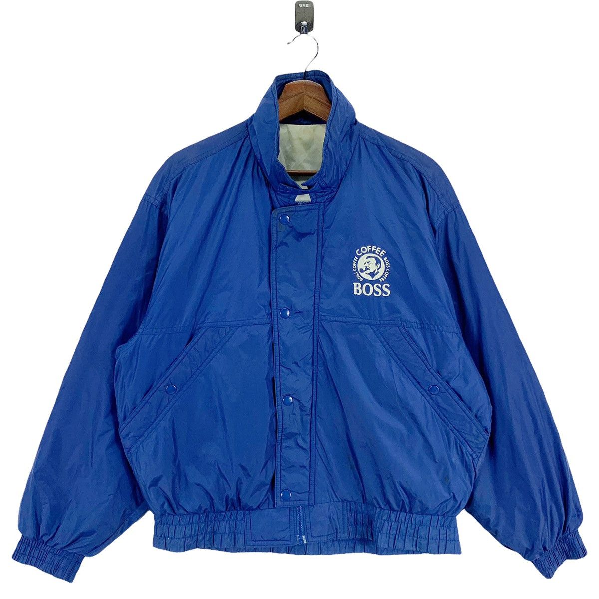 Vintage Vintage Suntory Boss Coffee Bomber Blue Jacket Size US M / EU 48-50 / 2 - 1 Thumbnail
