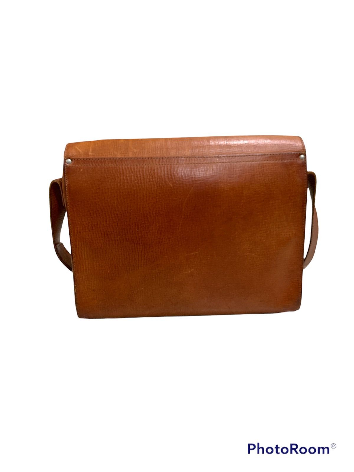 Designer × Japanese Brand × Leather VOLKER LANG PURE LEATHER ADJUSTABLE SLING BAG Size ONE SIZE - 3 Thumbnail