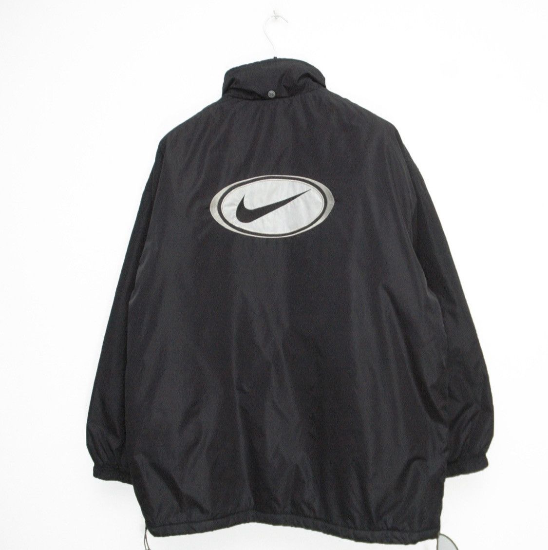 Nike Vintage NIKE Big Swoosh Logo Warm Jacket Size US XL / EU 56 / 4 - 1 Thumbnail