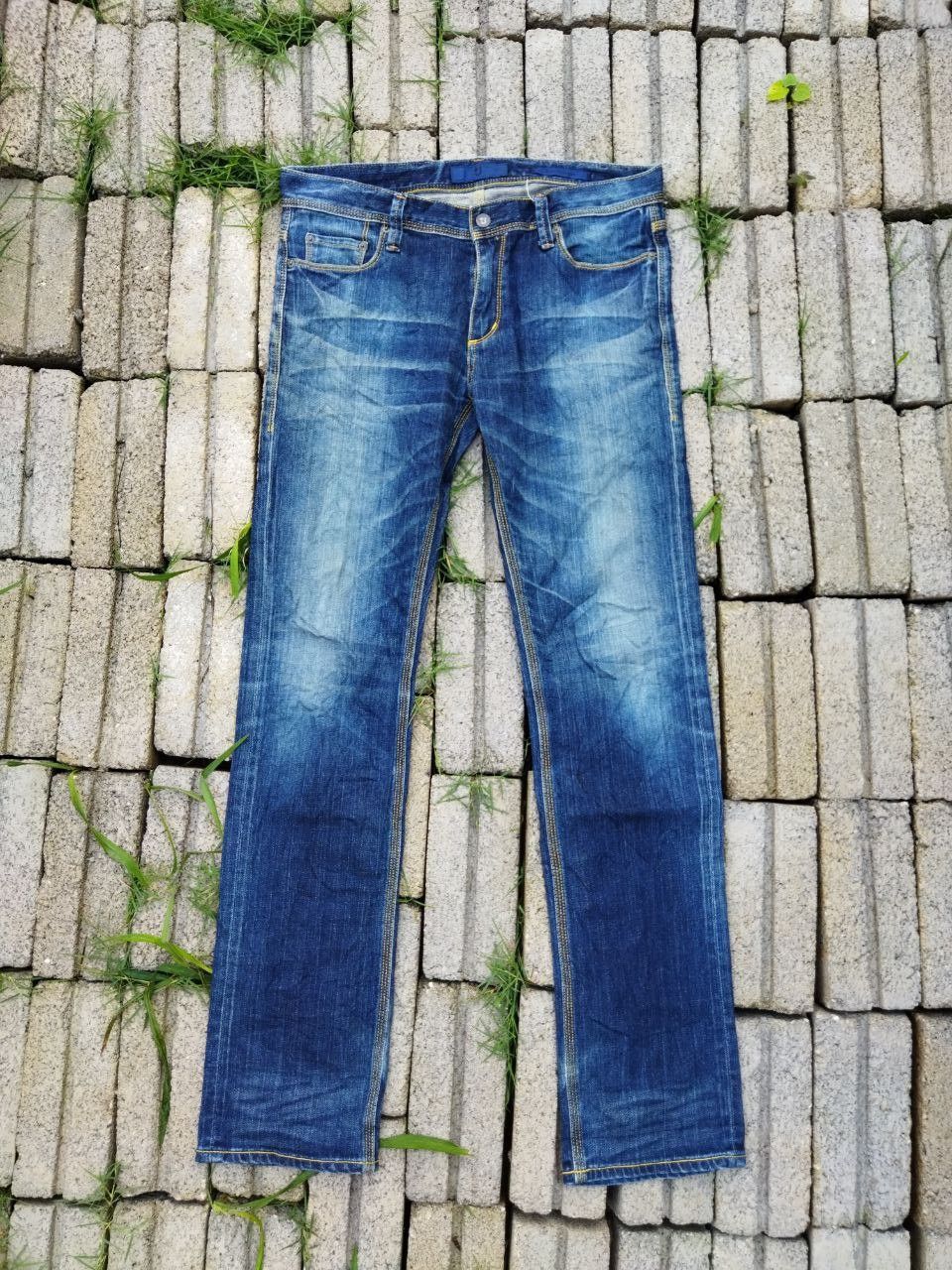 +J Jil Sander X Uniqlo skinny Straight Jeans