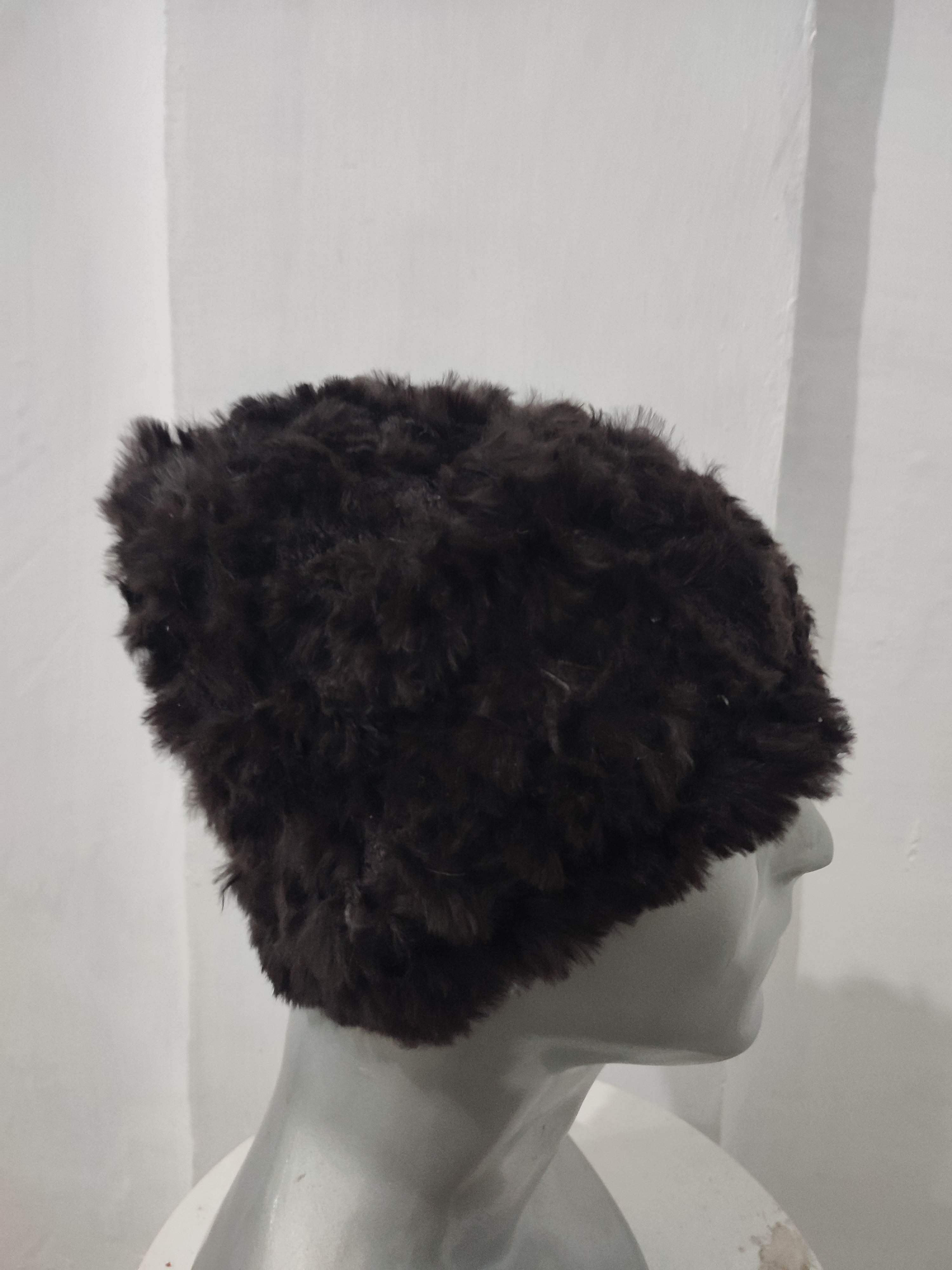 Japanese Brand 🔥Unknown Japanese real Fur Beanie hats Size ONE SIZE - 5 Thumbnail