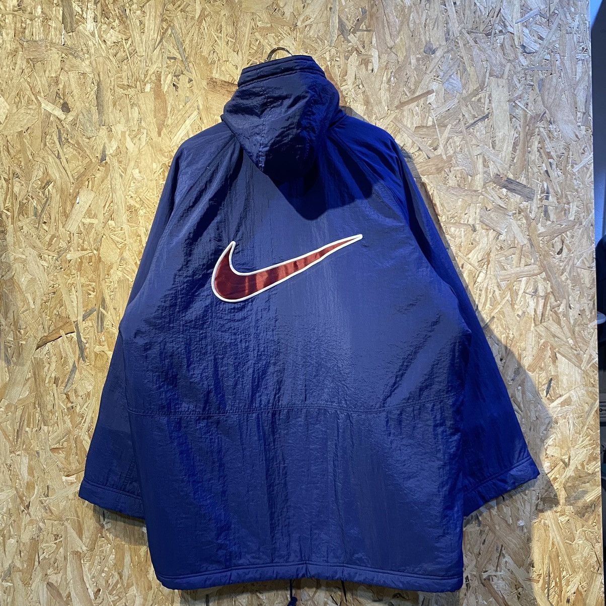 Nike VINTAGE RARE‼️Nike Big Swoosh Embroided Raincoats Like New | Grailed