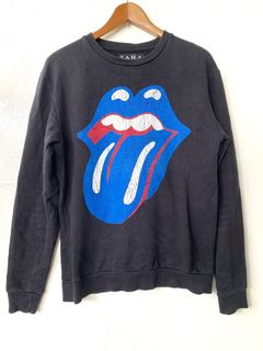 Rolling stones best sale sweatshirt zara