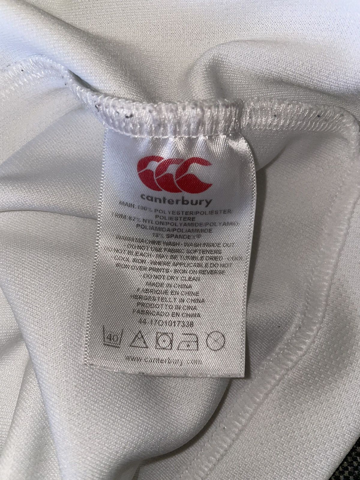Canterbury of New Zealand Canterbury RFU Official licensed product O2 white jerseys Size US XL / EU 56 / 4 - 9 Thumbnail