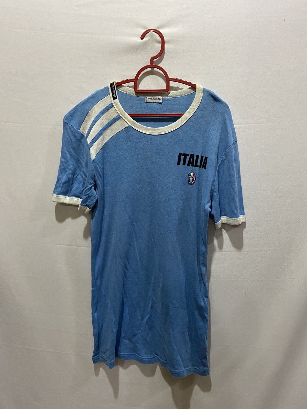Dolce & Gabbana Dolce & Gabbana Rubberized Cloth Tee Size US XS / EU 42 / 0 - 2 Thumbnail