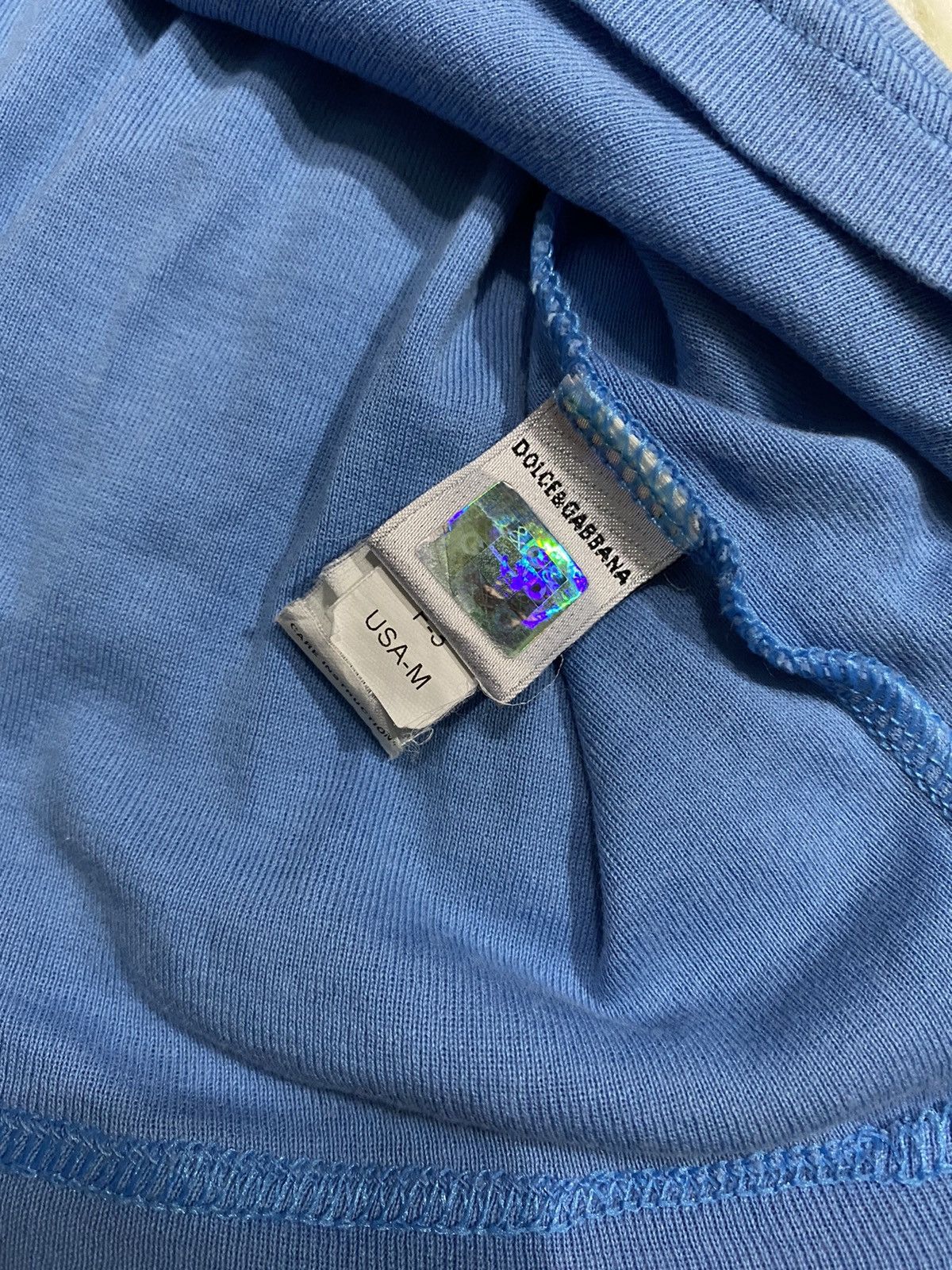 Dolce & Gabbana Dolce & Gabbana Rubberized Cloth Tee Size US XS / EU 42 / 0 - 10 Thumbnail