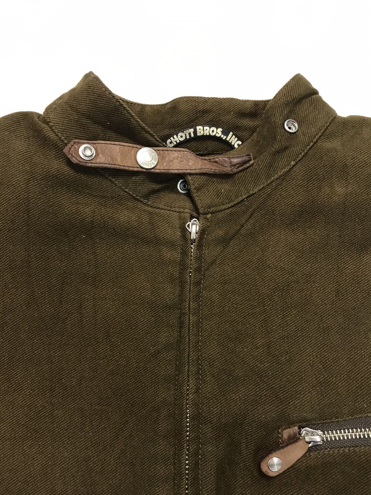 Japanese Brand × Schott × Sports Specialties PERFECTO SCHOTT X NANO UNIVERSE RIDER LINED FUR JACKET Size US M / EU 48-50 / 2 - 3 Thumbnail