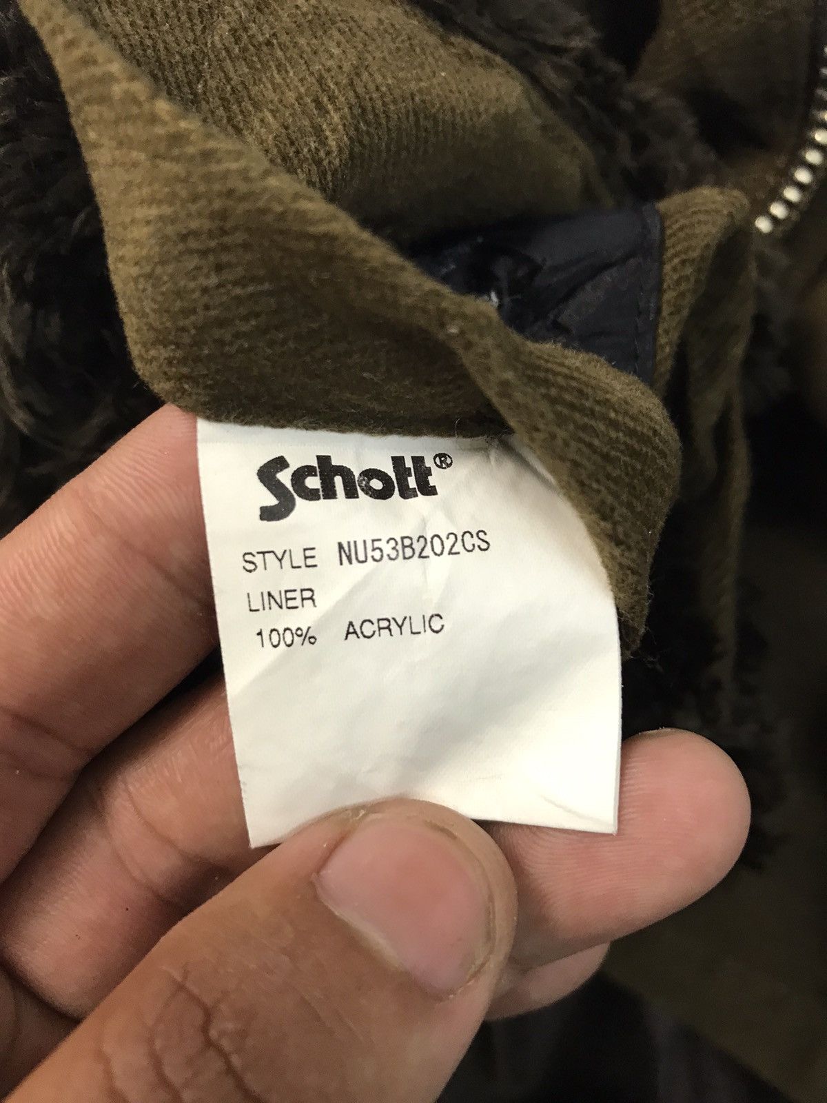 Japanese Brand × Schott × Sports Specialties PERFECTO SCHOTT X NANO UNIVERSE RIDER LINED FUR JACKET Size US M / EU 48-50 / 2 - 10 Thumbnail