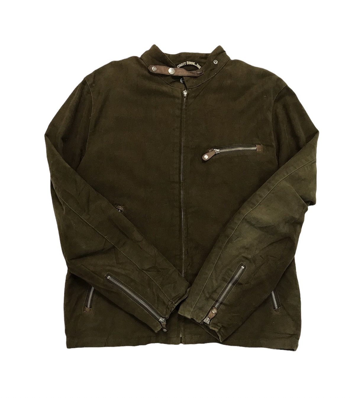 Japanese Brand × Schott × Sports Specialties PERFECTO SCHOTT X NANO UNIVERSE RIDER LINED FUR JACKET Size US M / EU 48-50 / 2 - 2 Thumbnail