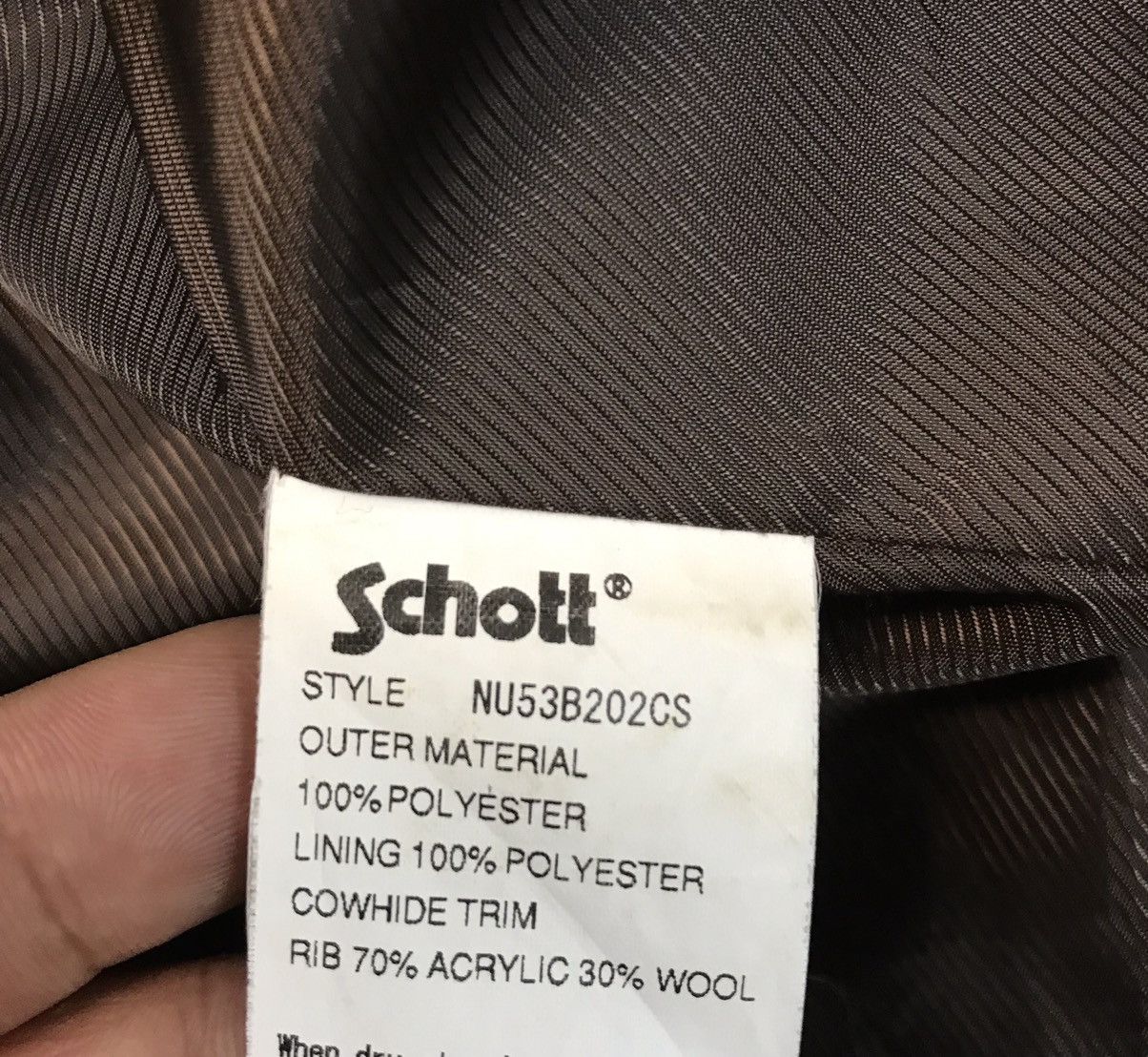 Japanese Brand × Schott × Sports Specialties PERFECTO SCHOTT X NANO UNIVERSE RIDER LINED FUR JACKET Size US M / EU 48-50 / 2 - 9 Thumbnail