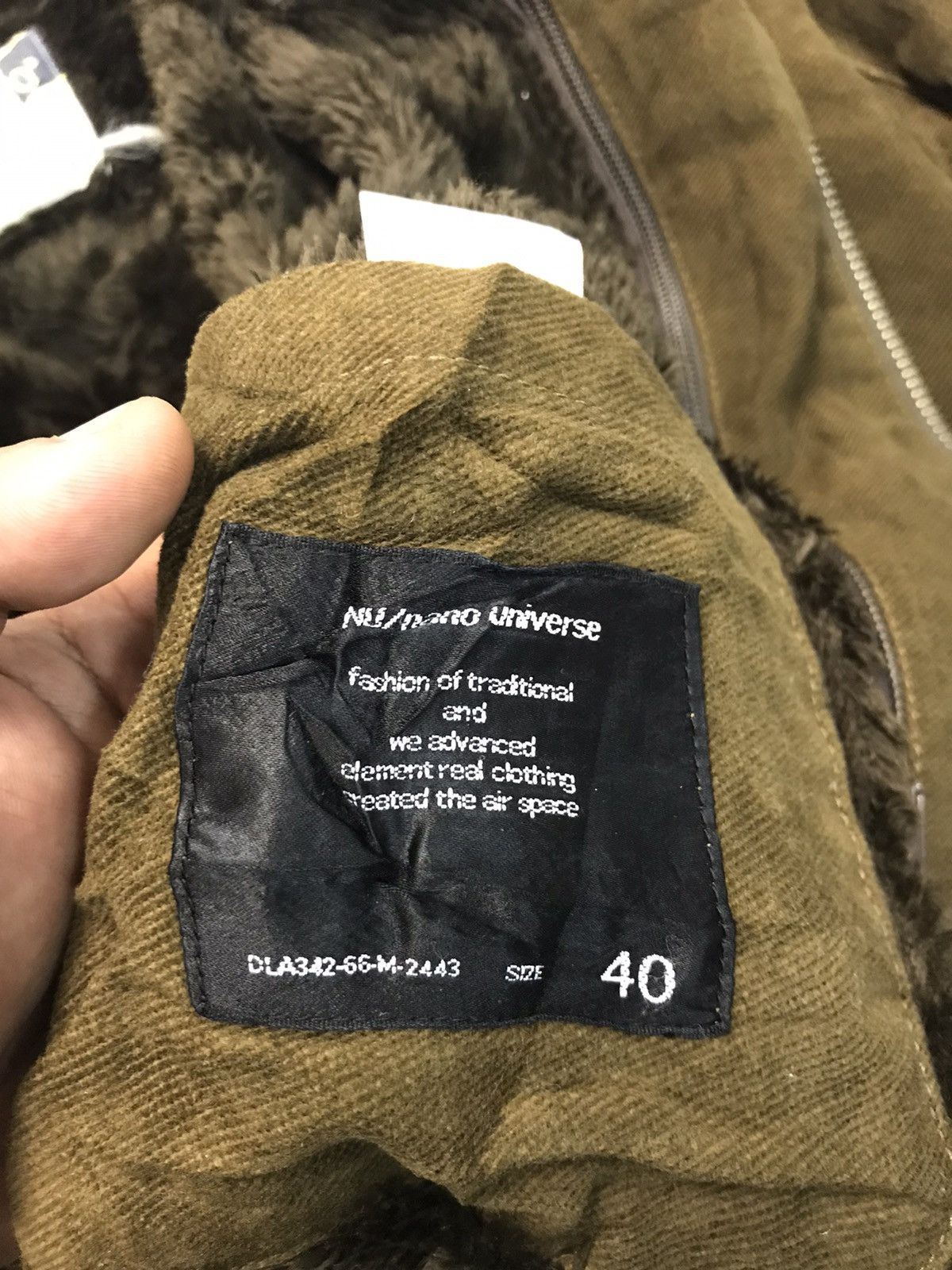 Japanese Brand × Schott × Sports Specialties PERFECTO SCHOTT X NANO UNIVERSE RIDER LINED FUR JACKET Size US M / EU 48-50 / 2 - 8 Thumbnail