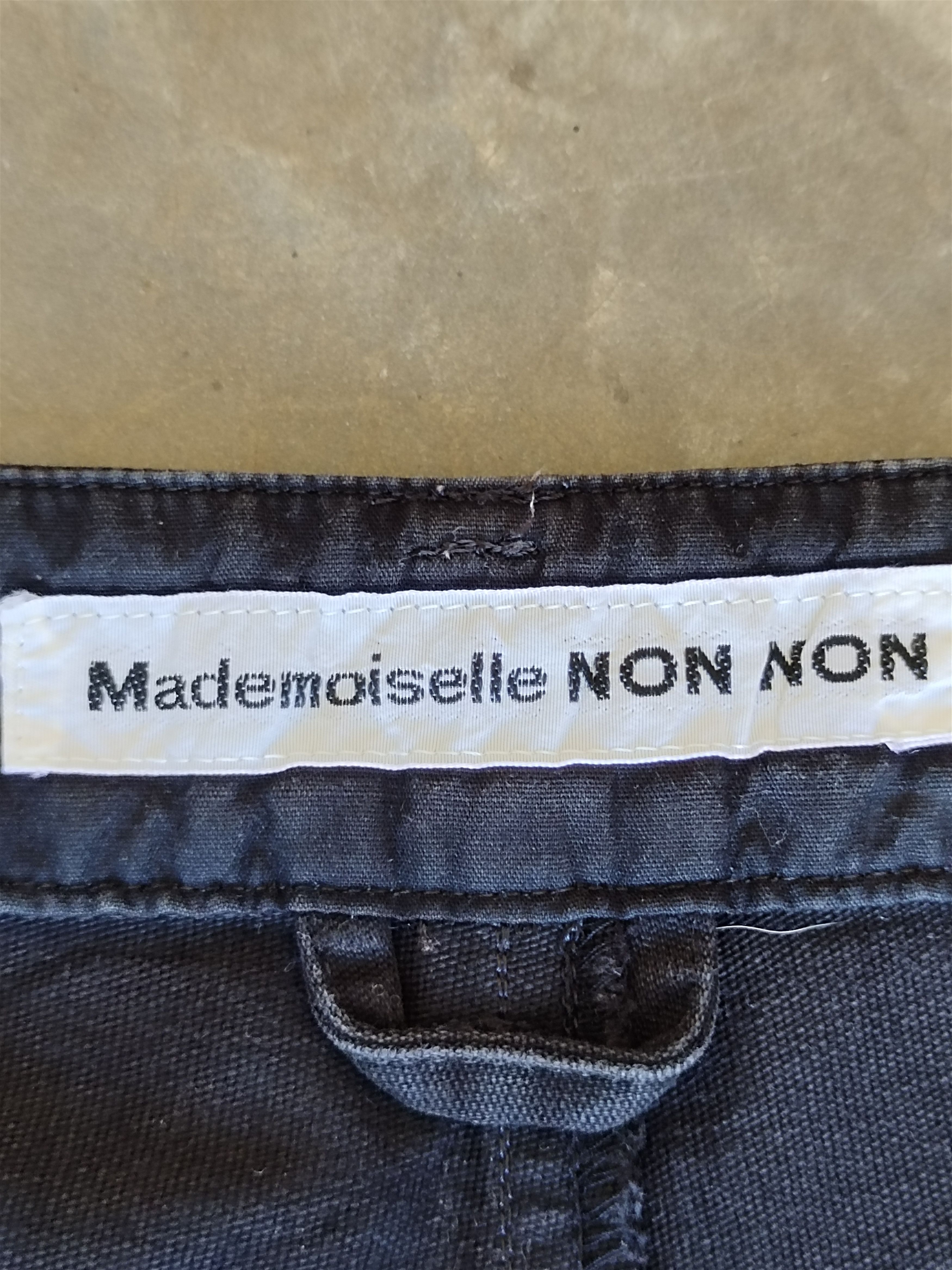 Mademoiselle Non Non Vintage Mademoiselle NON NON Black Women Pants Size 29" - 12 Thumbnail