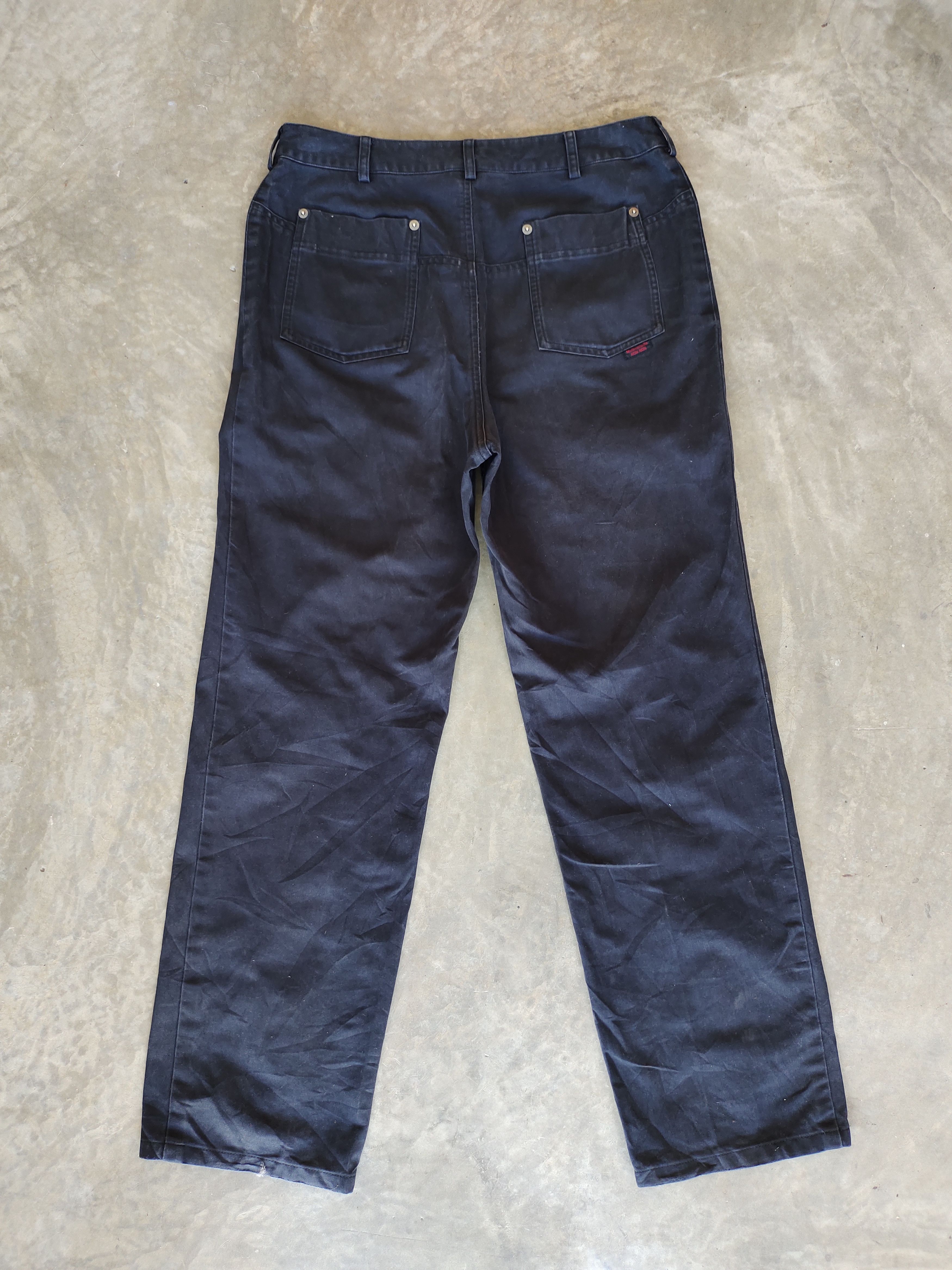 Mademoiselle Non Non Vintage Mademoiselle NON NON Black Women Pants Size 29" - 8 Thumbnail