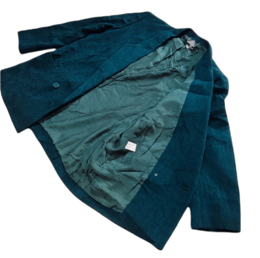 Paco Rabanne 🔥OFFER🔥Paco Rabbane Paris 9A3 Green Casual Blazer Size 38S - 2 Thumbnail