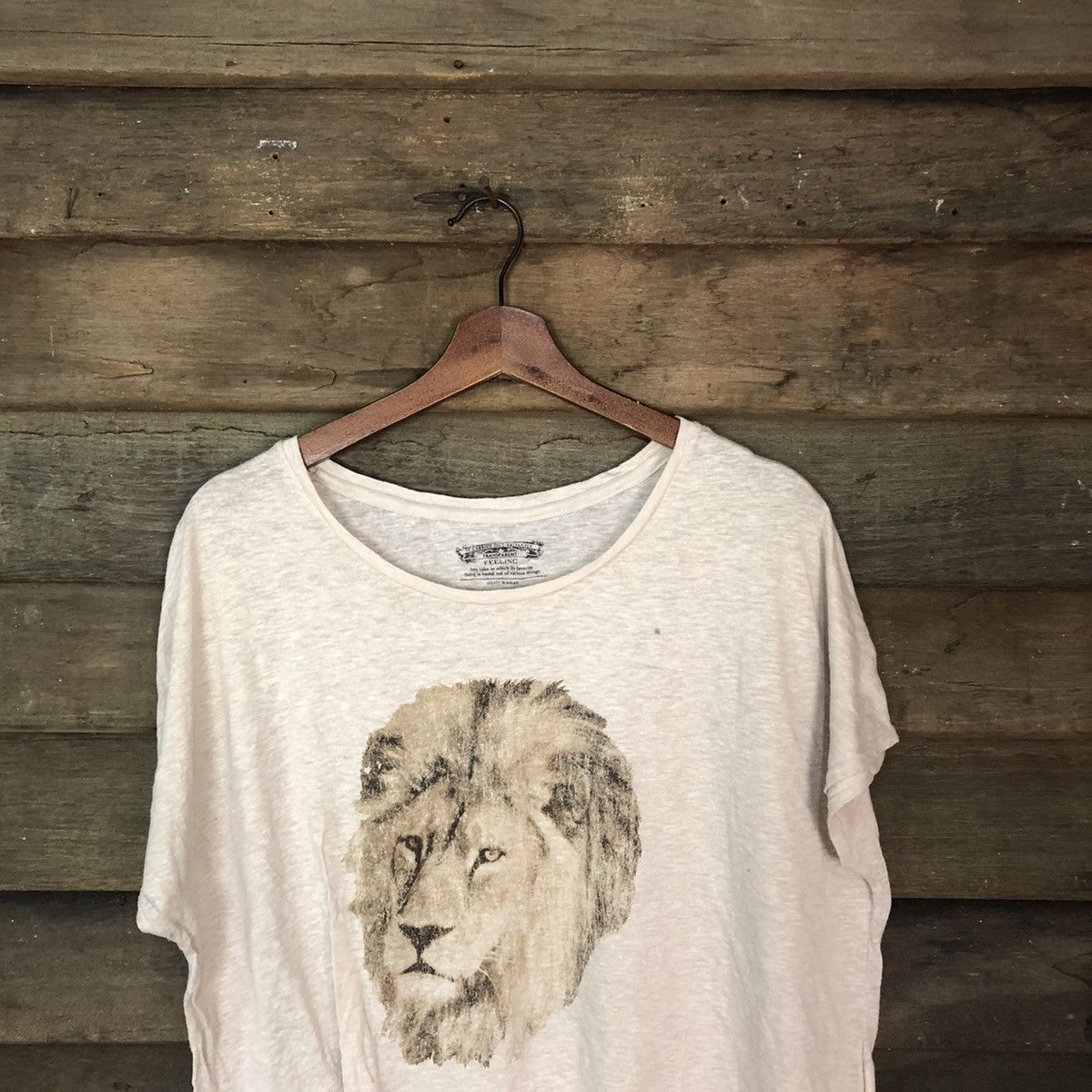 Vintage Lion distressed knitwear japan fur Brown #6873 Size M / US 6-8 / IT 42-44 - 2 Thumbnail