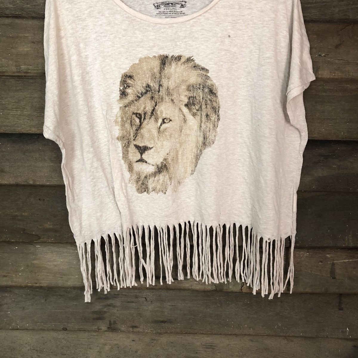 Vintage Lion distressed knitwear japan fur Brown #6873 Size M / US 6-8 / IT 42-44 - 3 Thumbnail