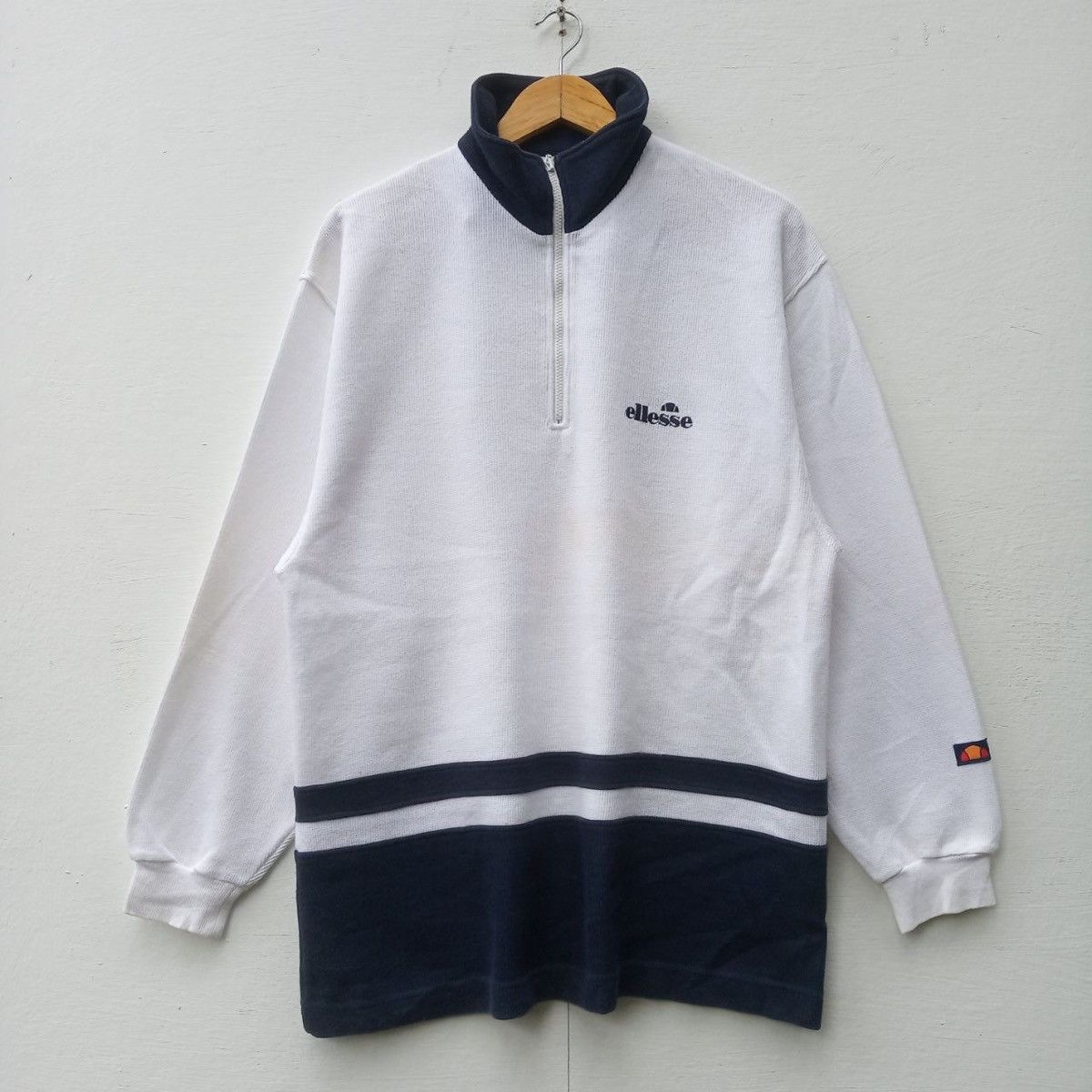 Ellesse Ellesse Embroidery Logo Sweatshirt quarter zip Size US L / EU 52-54 / 3 - 1 Thumbnail