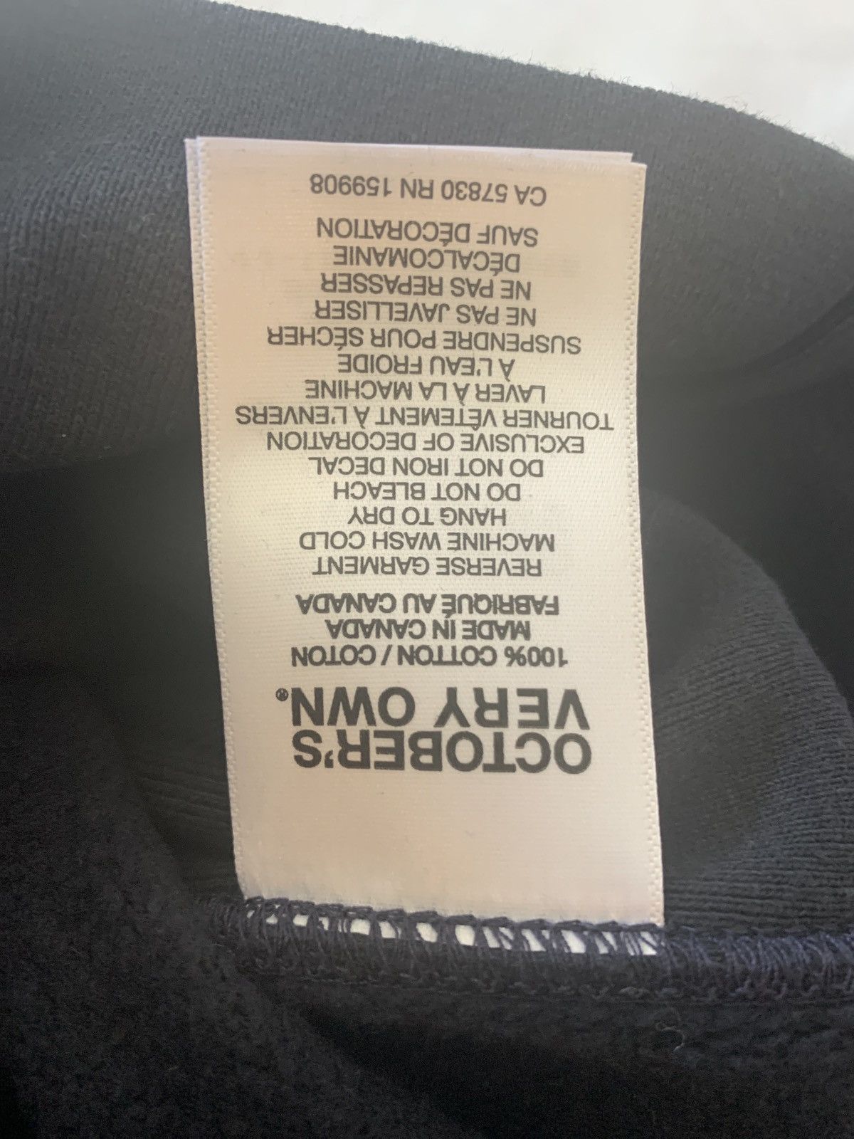 Drake OVO X UofT QUARTER ZIP SWEATSHIRT - Navy Size US XXL / EU 58 / 5 - 4 Thumbnail