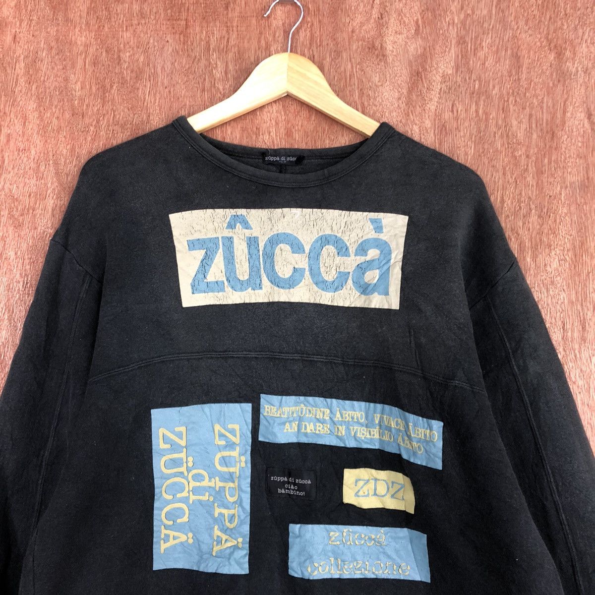 Faded Glory Zuppa Di Zucca Black Sweatshirt #H315 Size US L / EU 52-54 / 3 - 9 Thumbnail