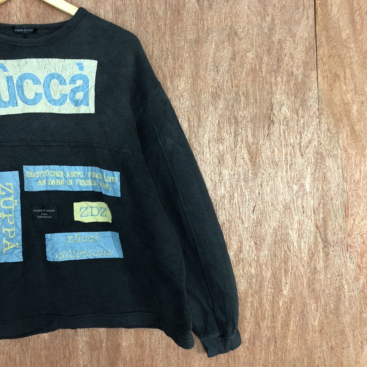 Faded Glory Zuppa Di Zucca Black Sweatshirt #H315 Size US L / EU 52-54 / 3 - 5 Thumbnail