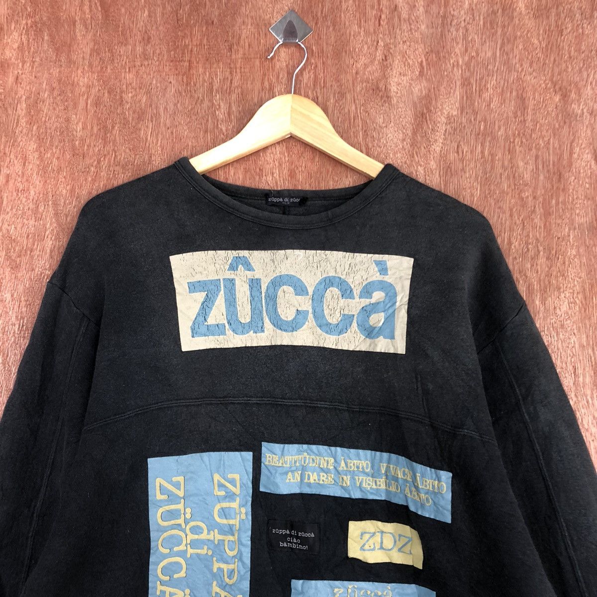 Faded Glory Zuppa Di Zucca Black Sweatshirt #H315 Size US L / EU 52-54 / 3 - 2 Thumbnail