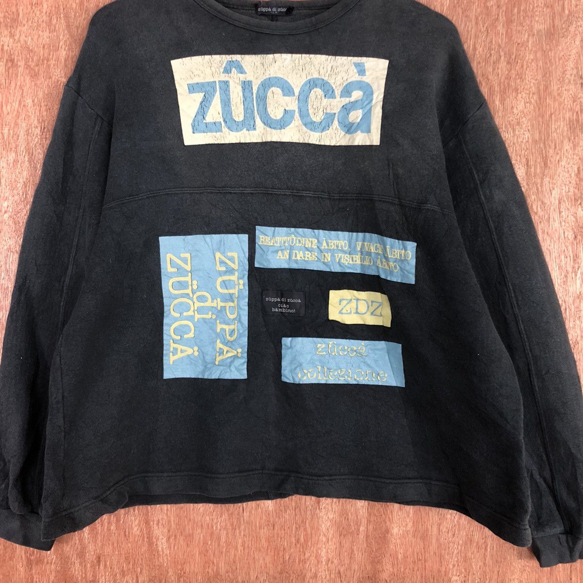 Faded Glory Zuppa Di Zucca Black Sweatshirt #H315 Size US L / EU 52-54 / 3 - 8 Thumbnail