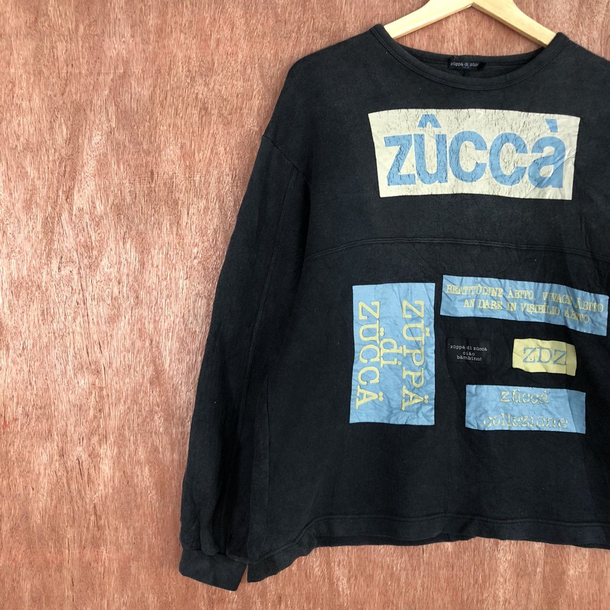 Faded Glory Zuppa Di Zucca Black Sweatshirt #H315 Size US L / EU 52-54 / 3 - 7 Thumbnail