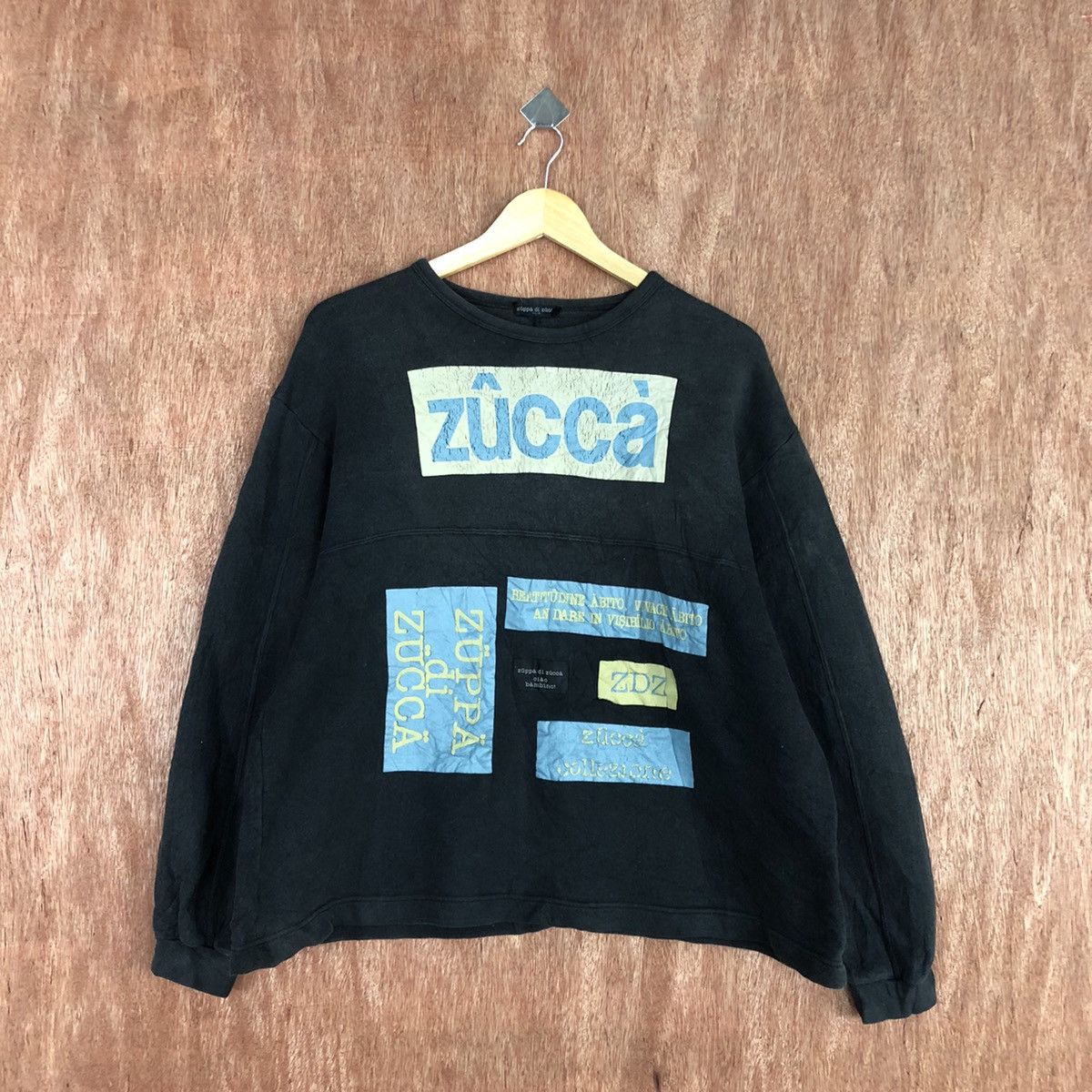 Faded Glory Zuppa Di Zucca Black Sweatshirt #H315 Size US L / EU 52-54 / 3 - 3 Thumbnail
