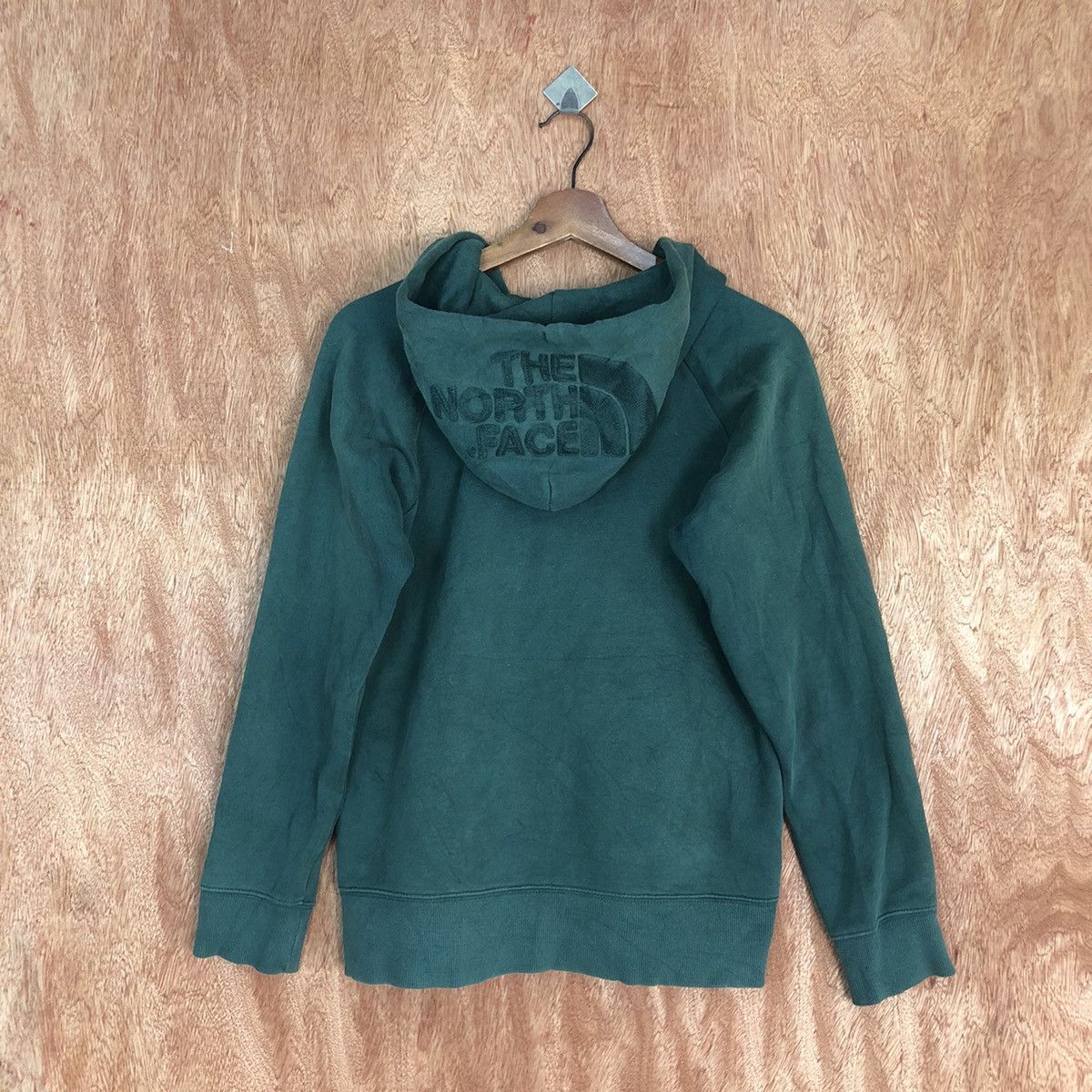The North Face The North Face Green Small Logo Sweater hoodie #H314 Size L / US 10 / IT 46 - 3 Thumbnail