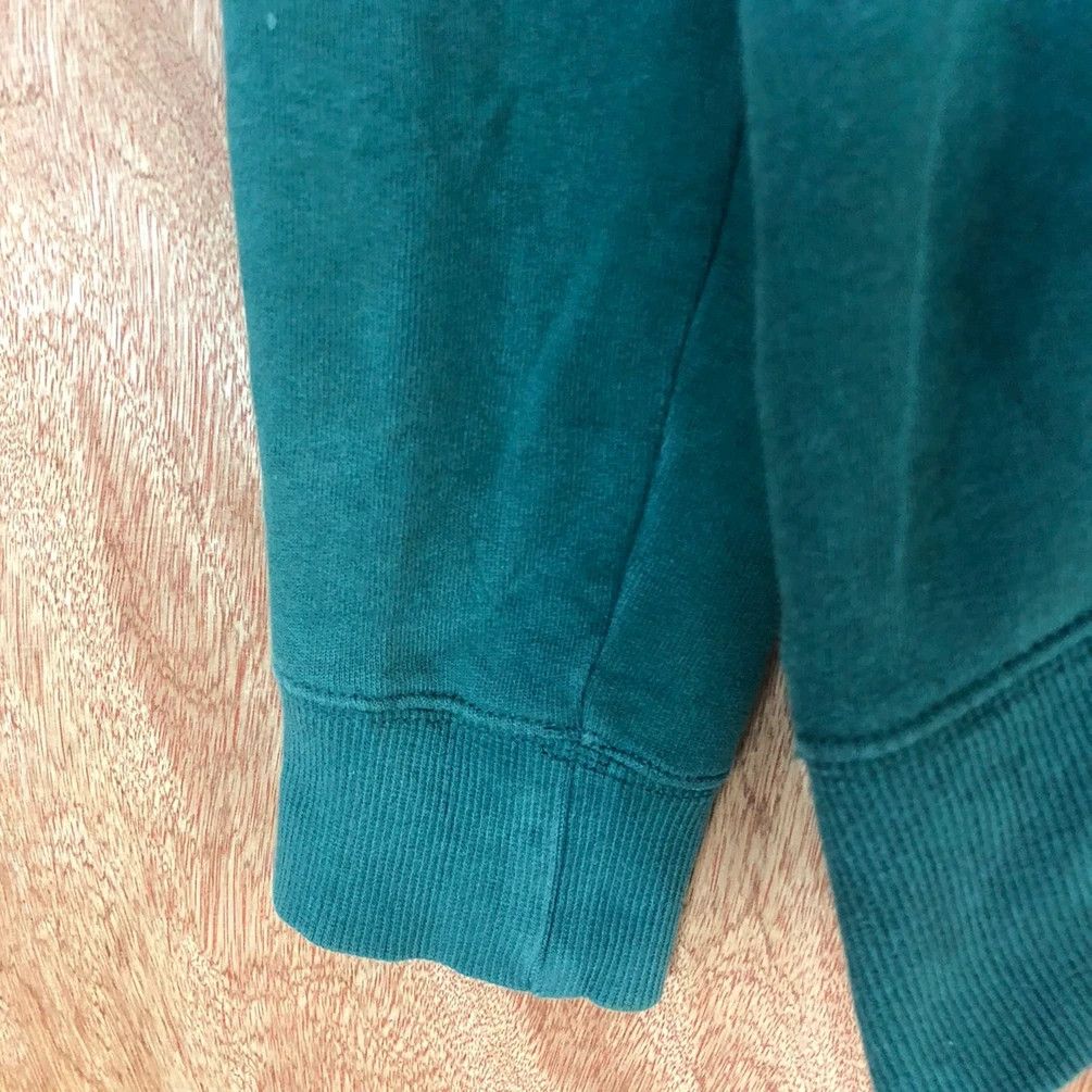 The North Face The North Face Green Small Logo Sweater hoodie #H314 Size L / US 10 / IT 46 - 11 Thumbnail